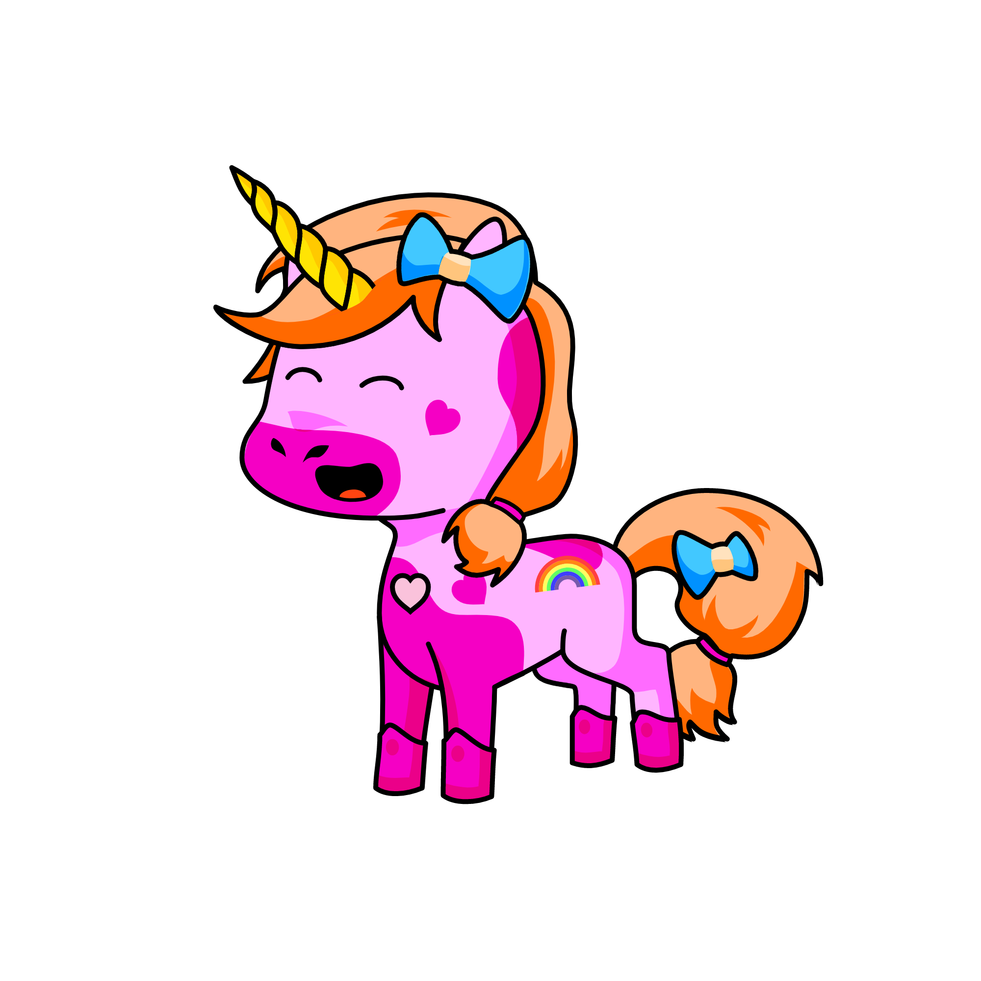 Joy, the unicorn