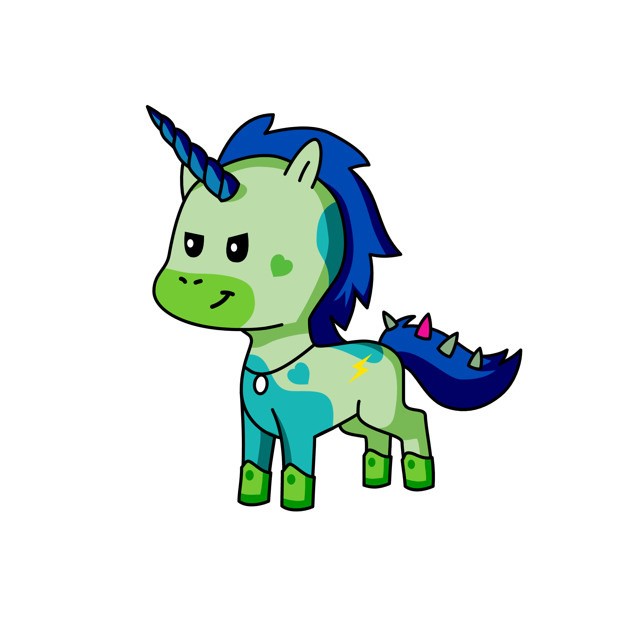 dudie, the unicorn
