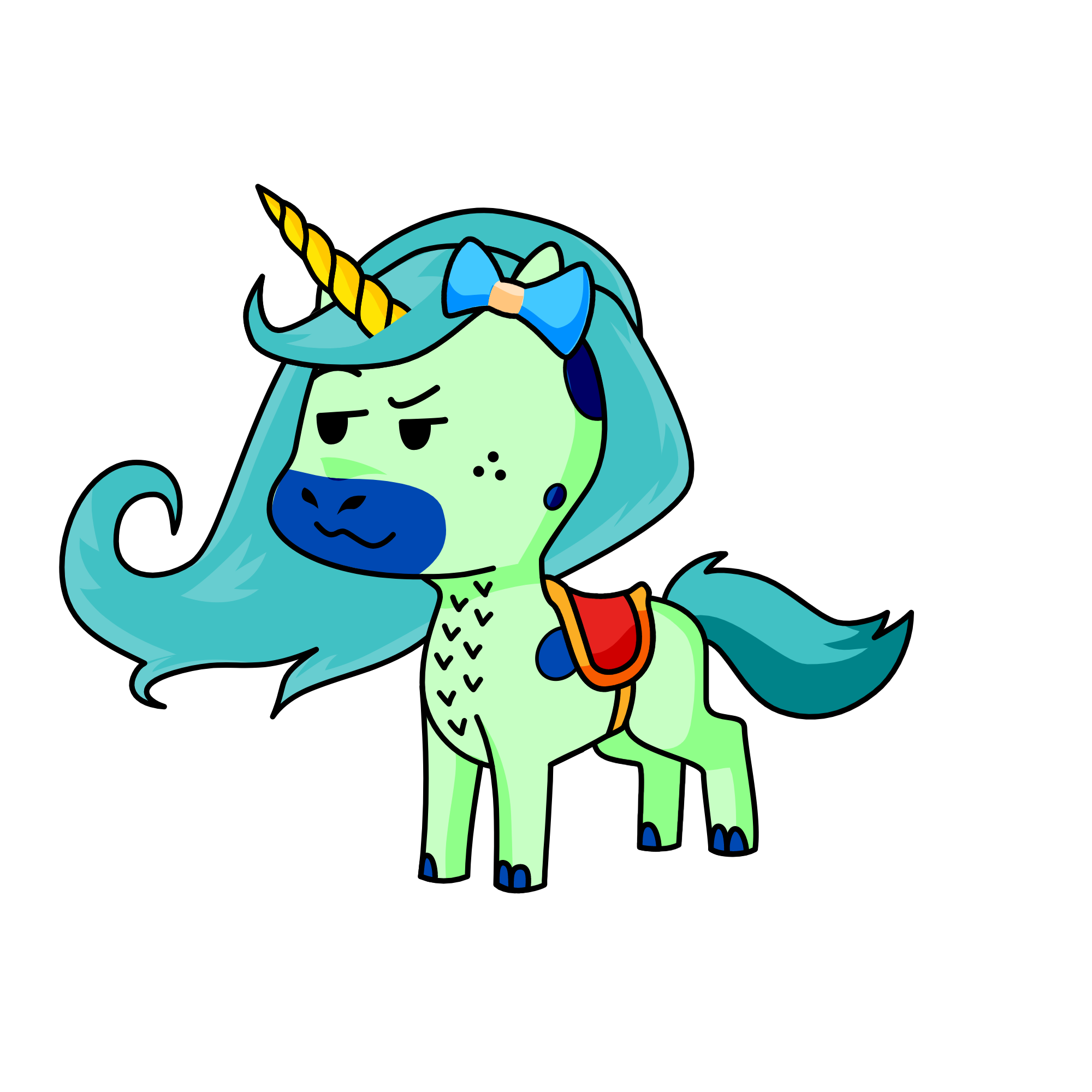 Curia, the unicorn