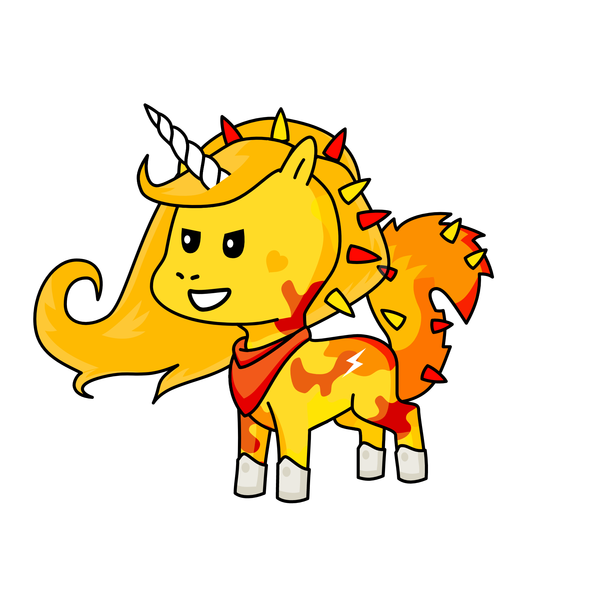 Sunny, the unicorn