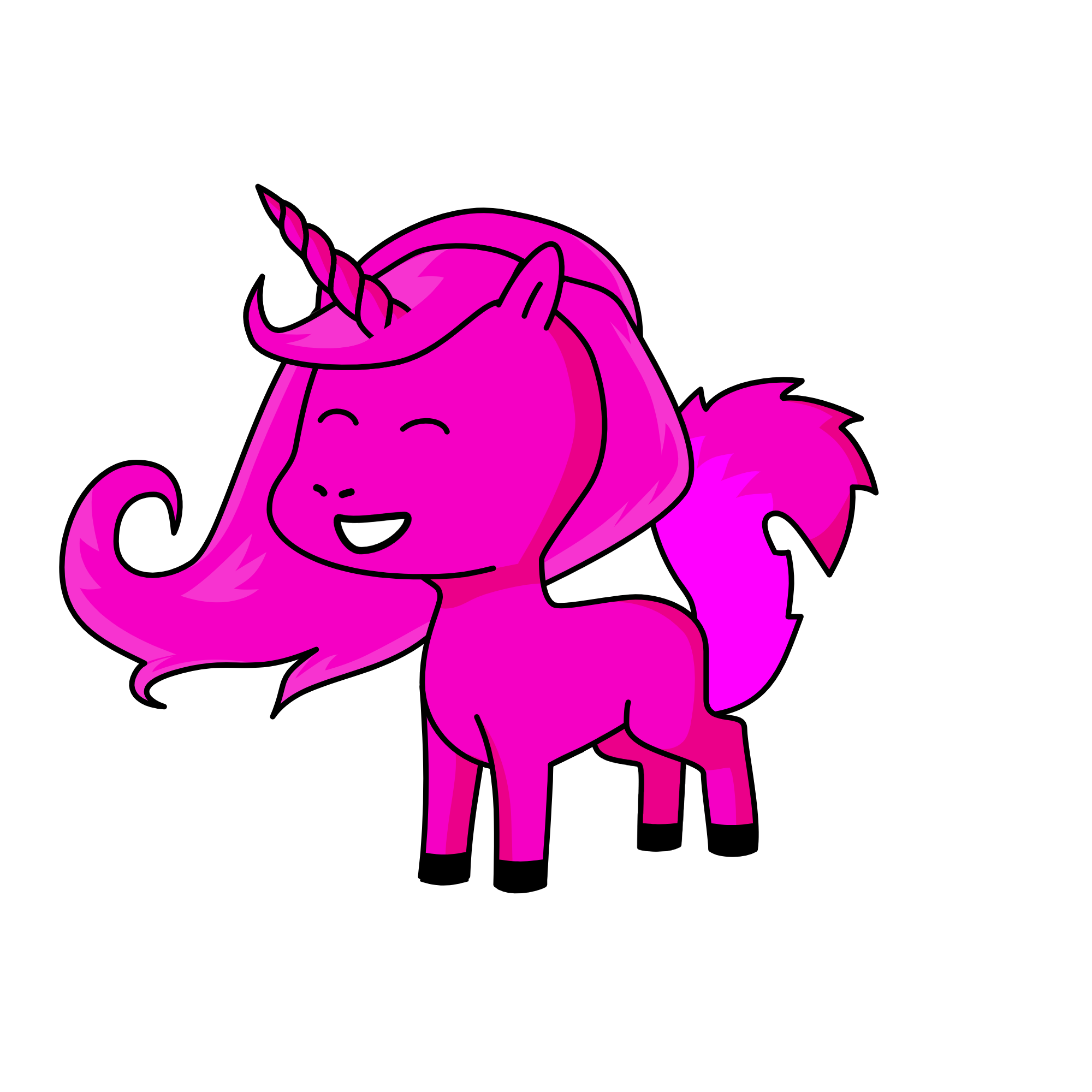 Joy Number 2, the unicorn