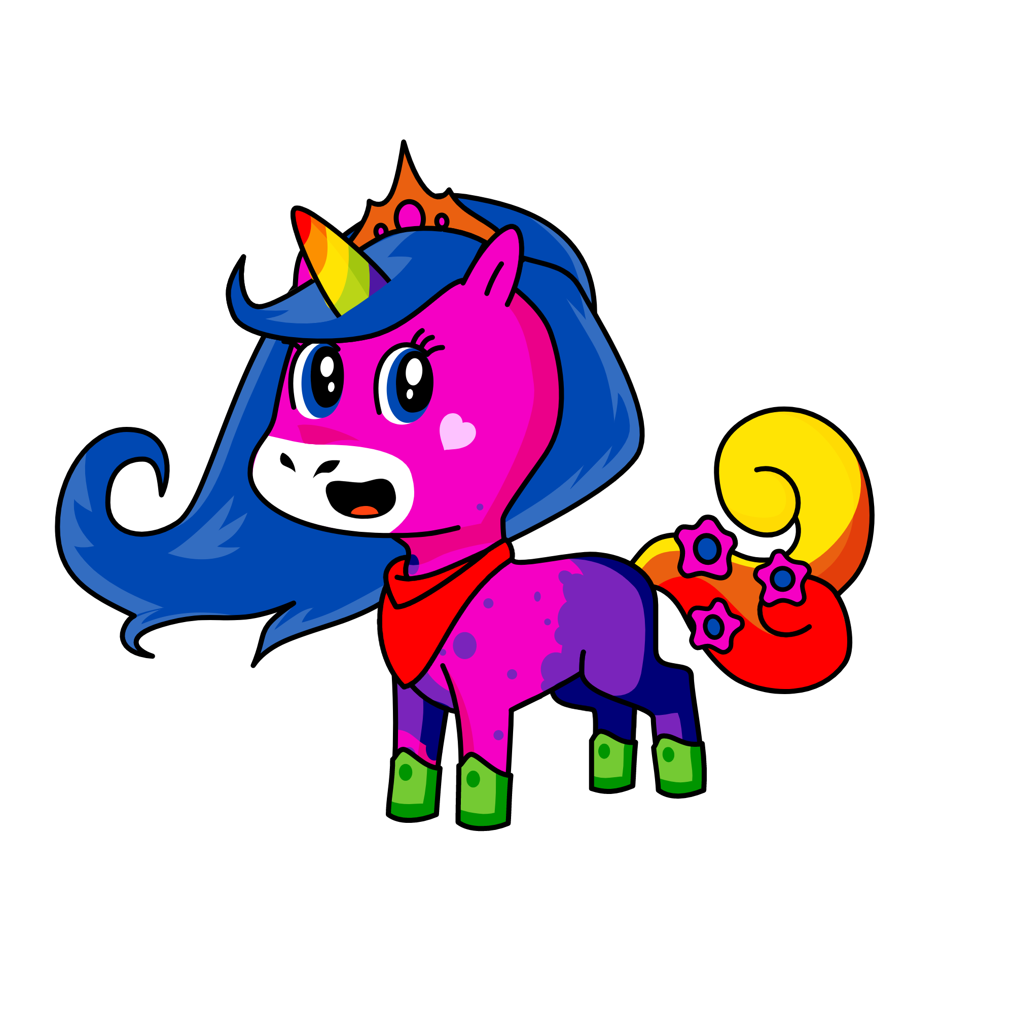 Jade, the unicorn
