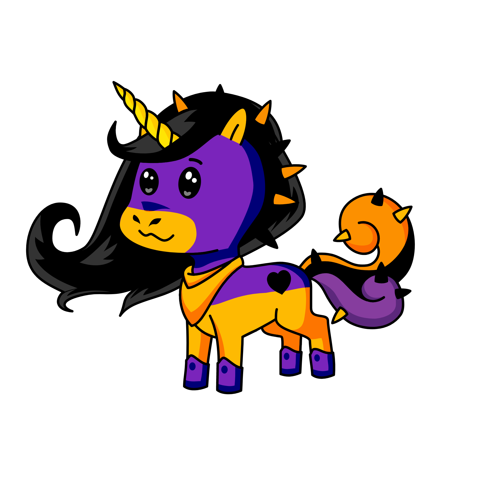 Hollow, the unicorn