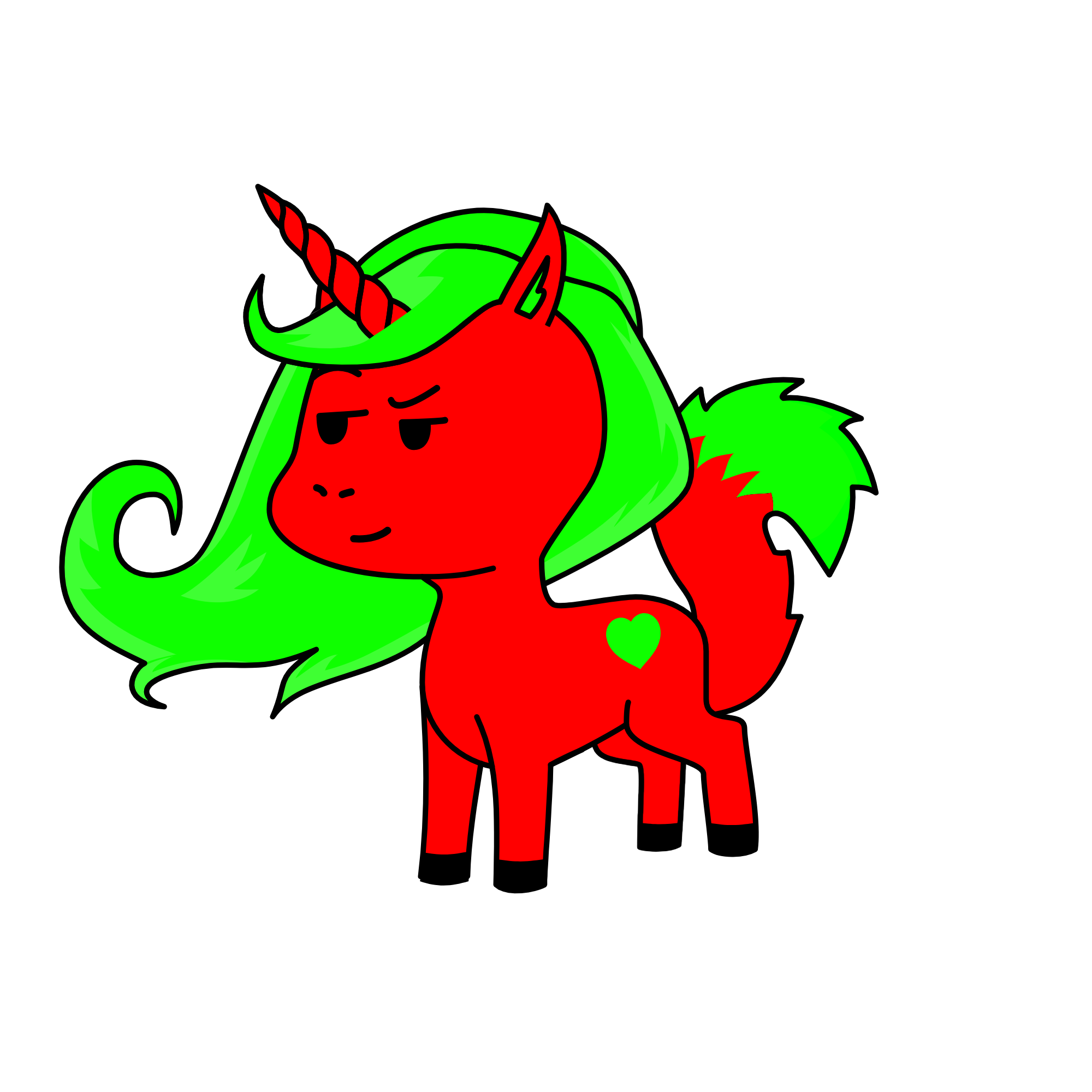 Jolly, the unicorn