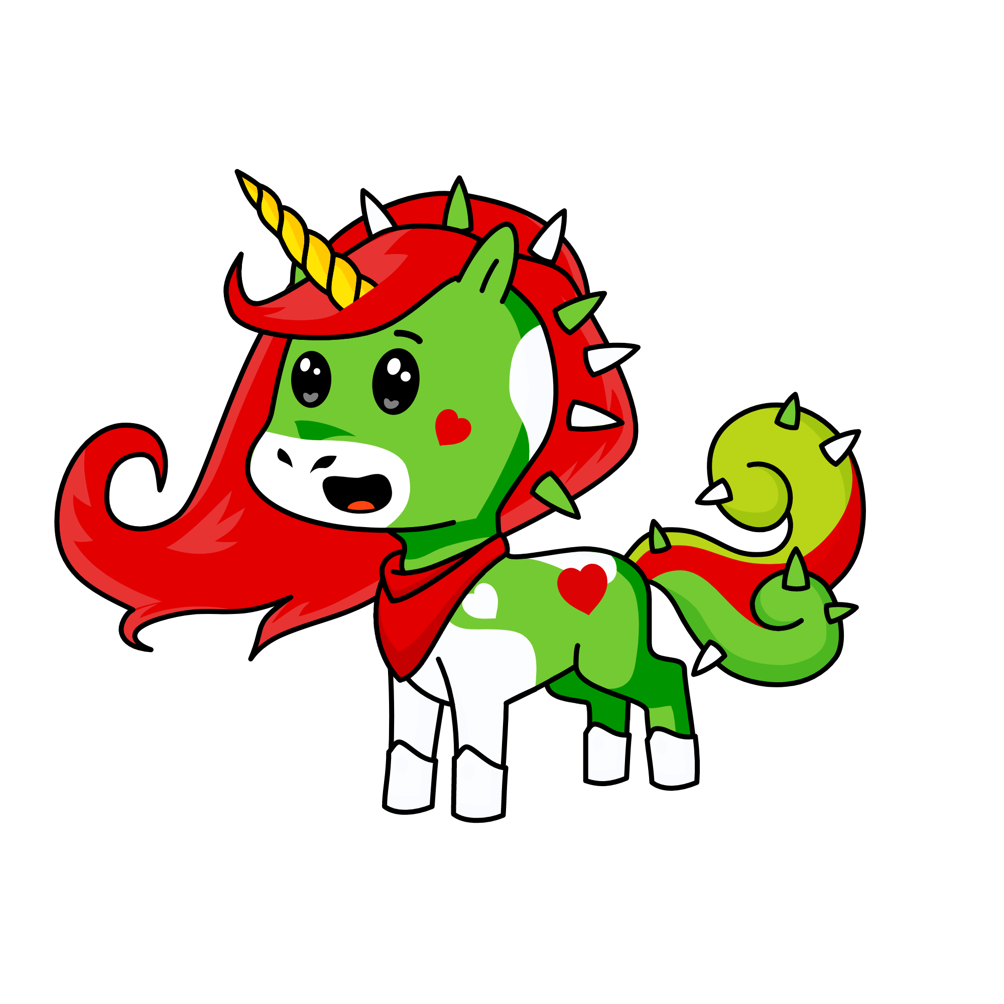 Holly, the unicorn