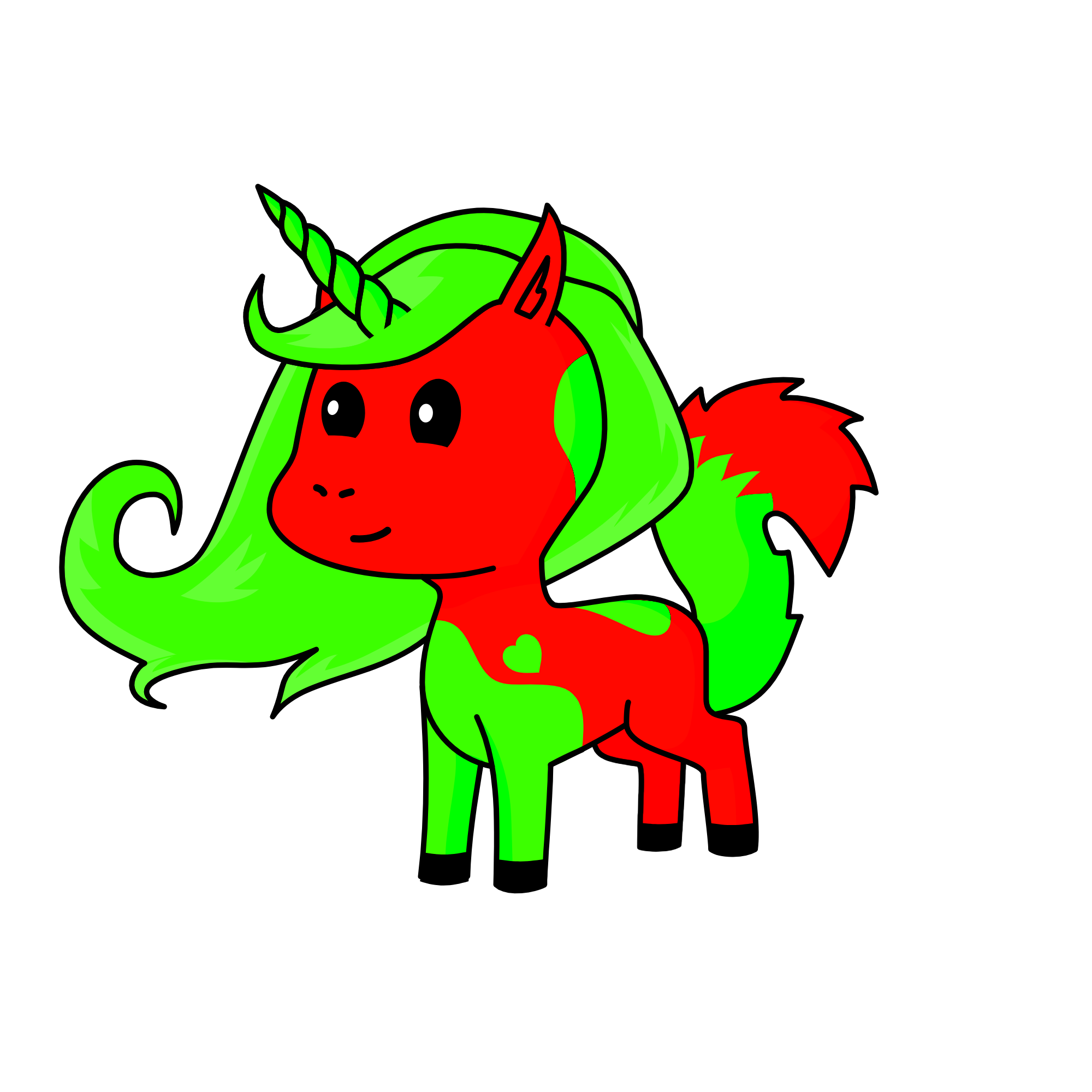 Berry, the unicorn