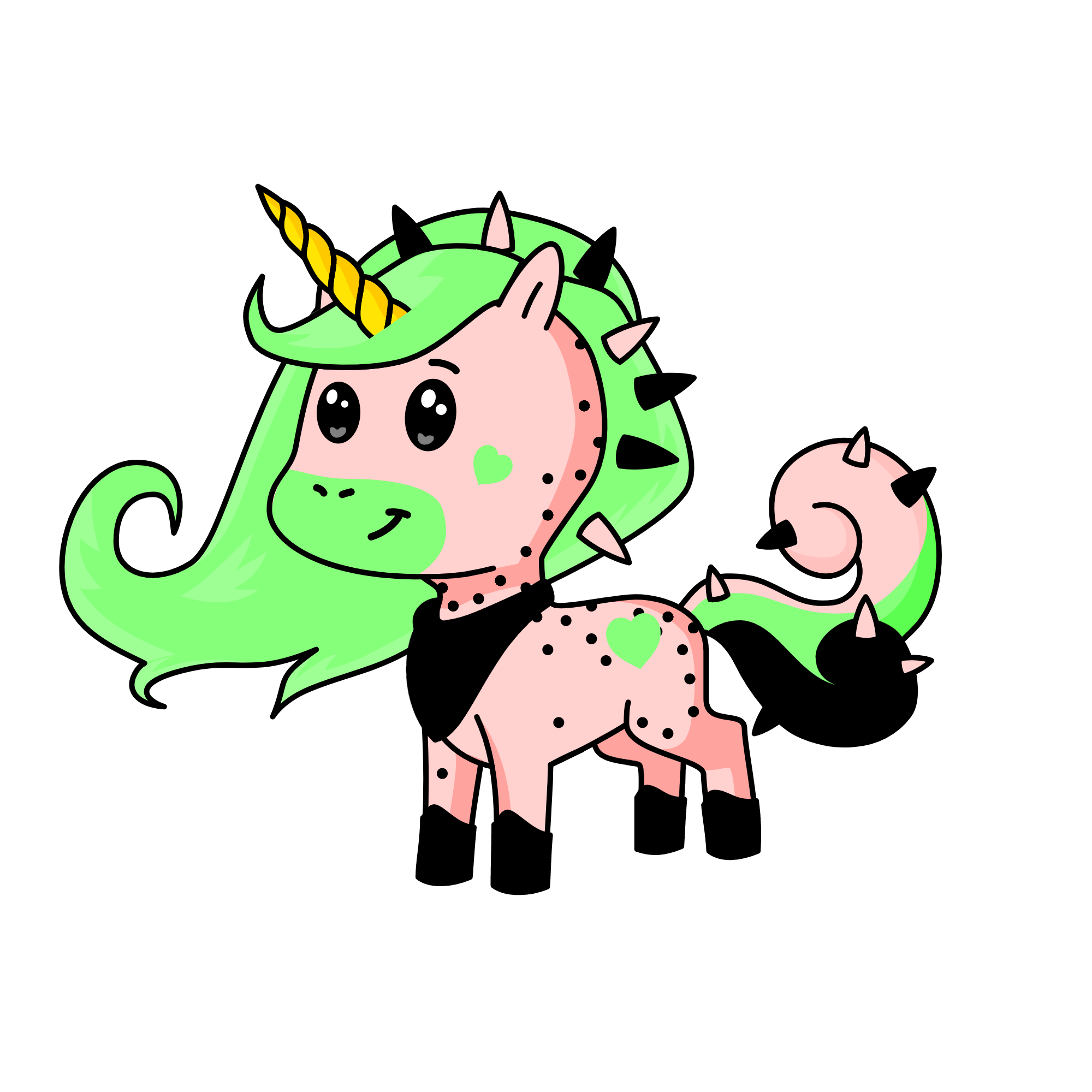 Berrie, the unicorn