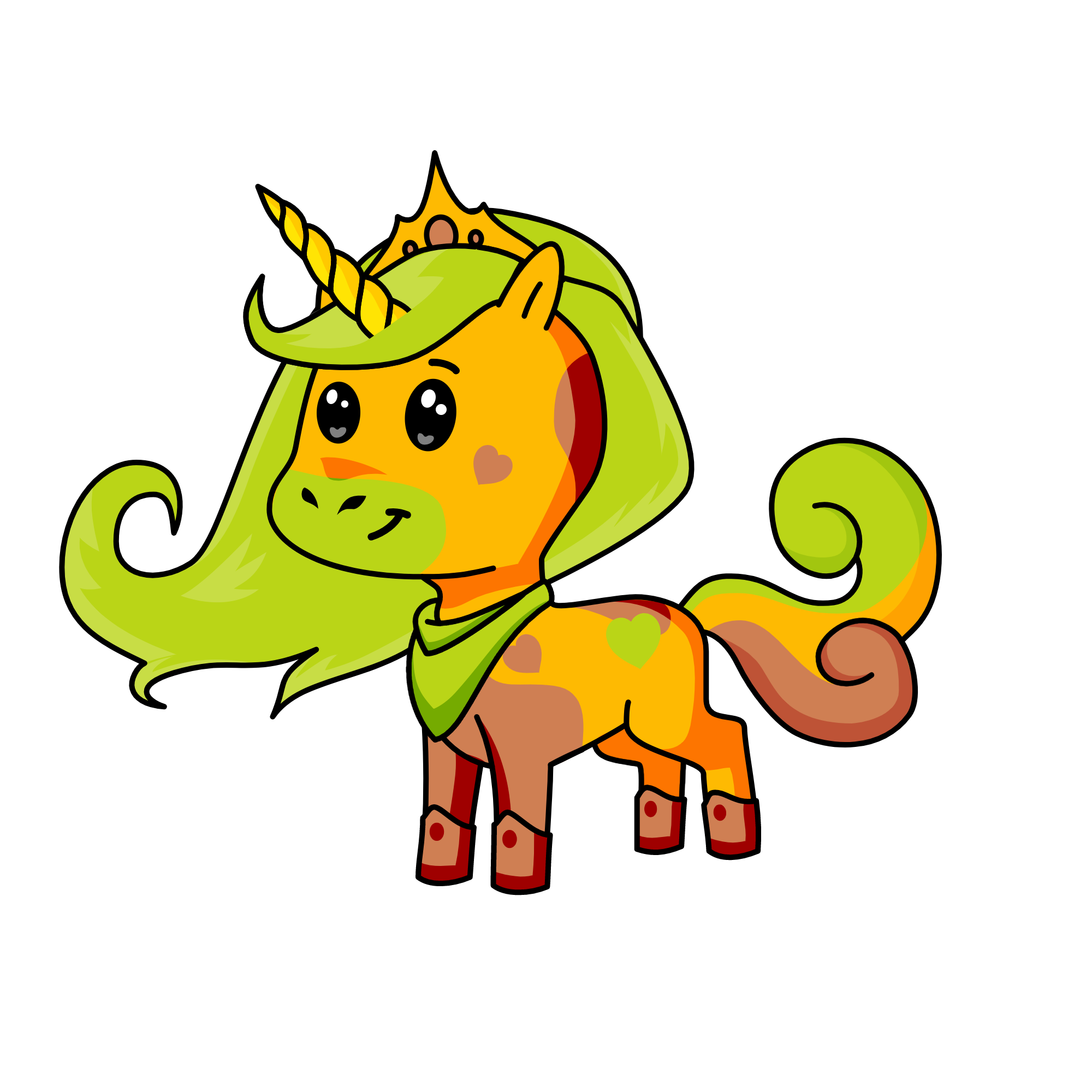 Carrie Ette, the unicorn