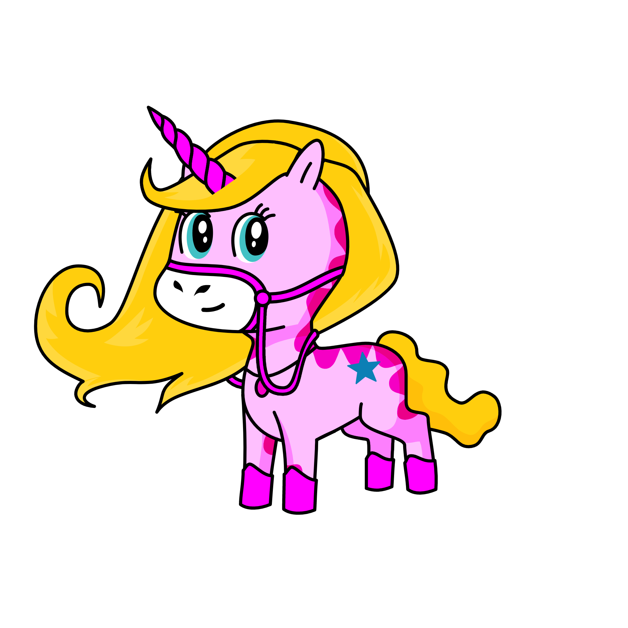 Sarah Felicia , the unicorn