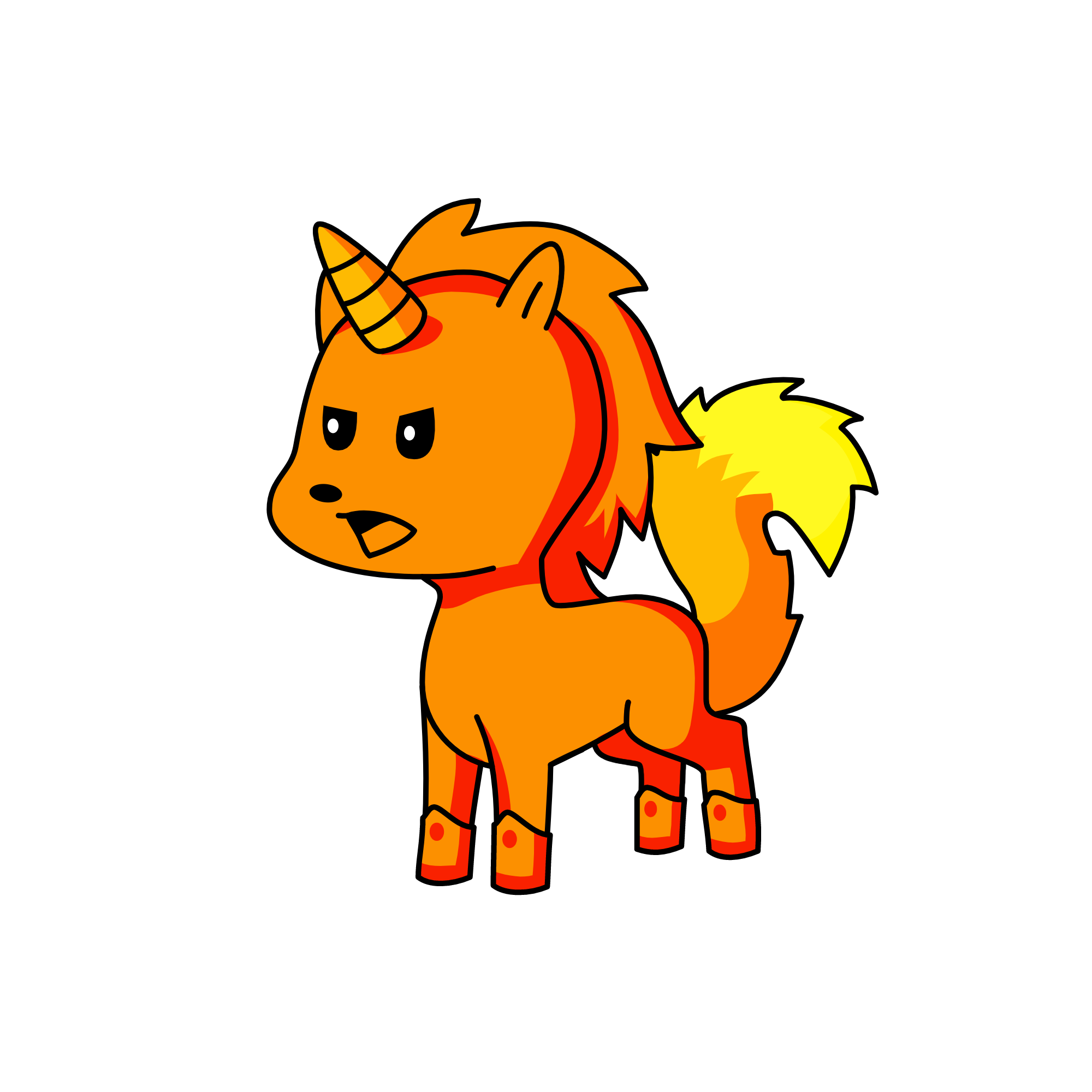 Fierce, the unicorn