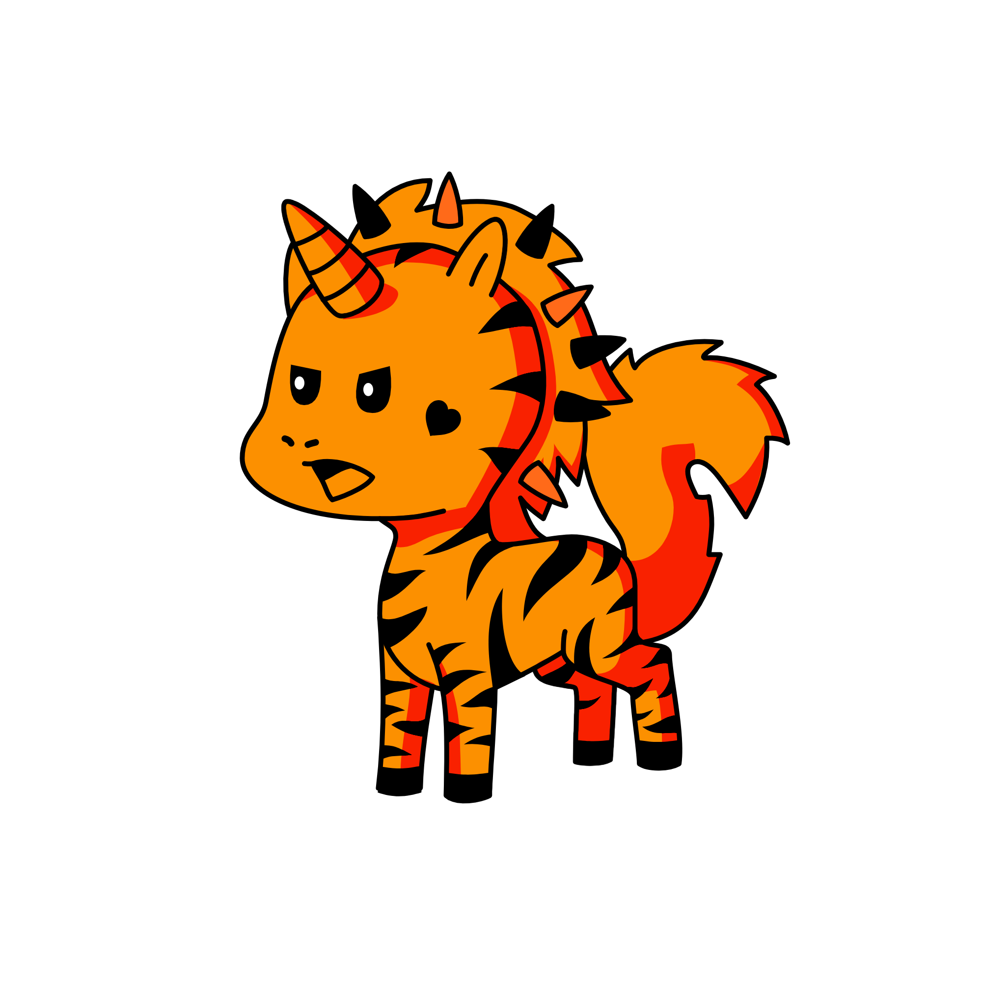 Fierce, the unicorn