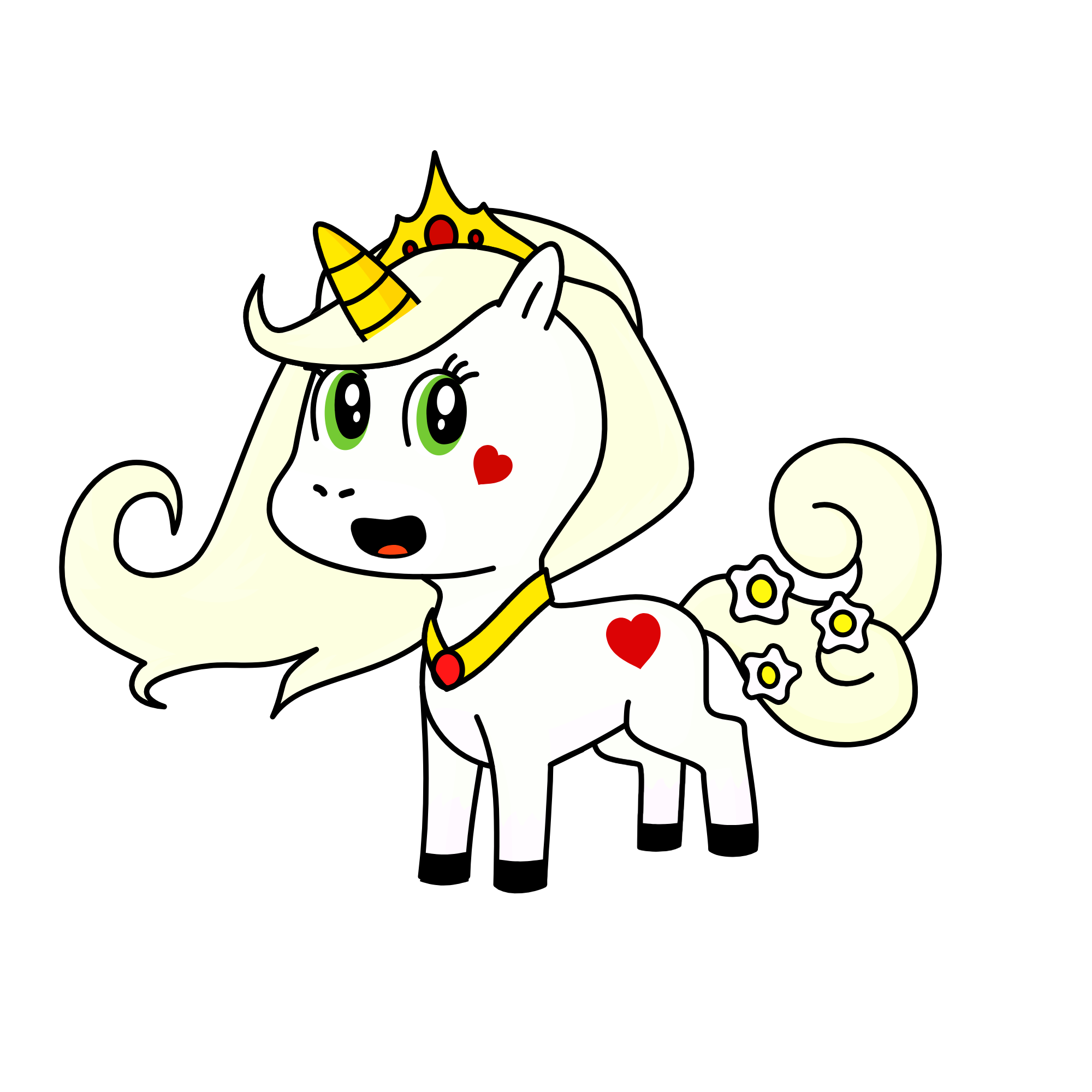 Luna777, the unicorn