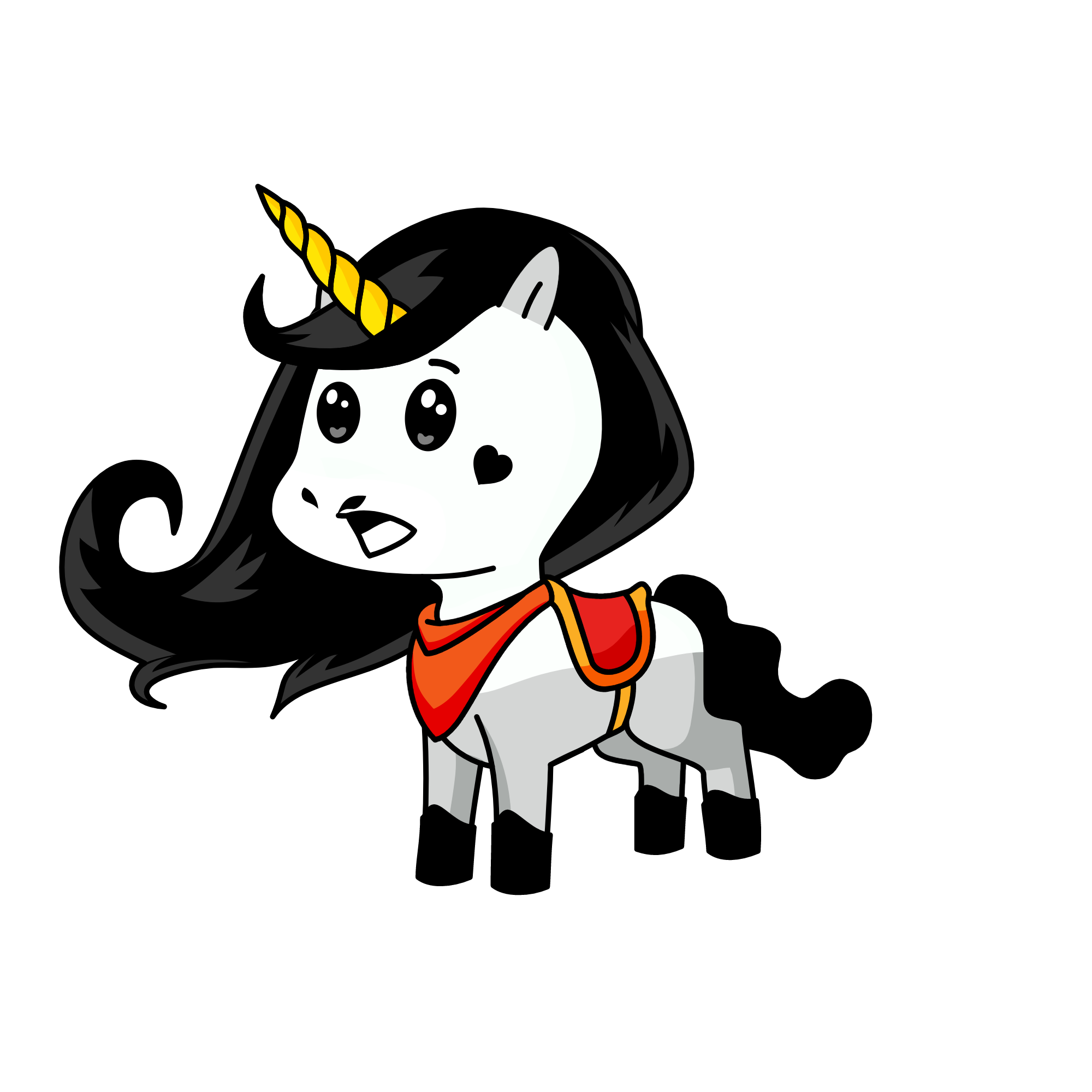 War Girl, the unicorn