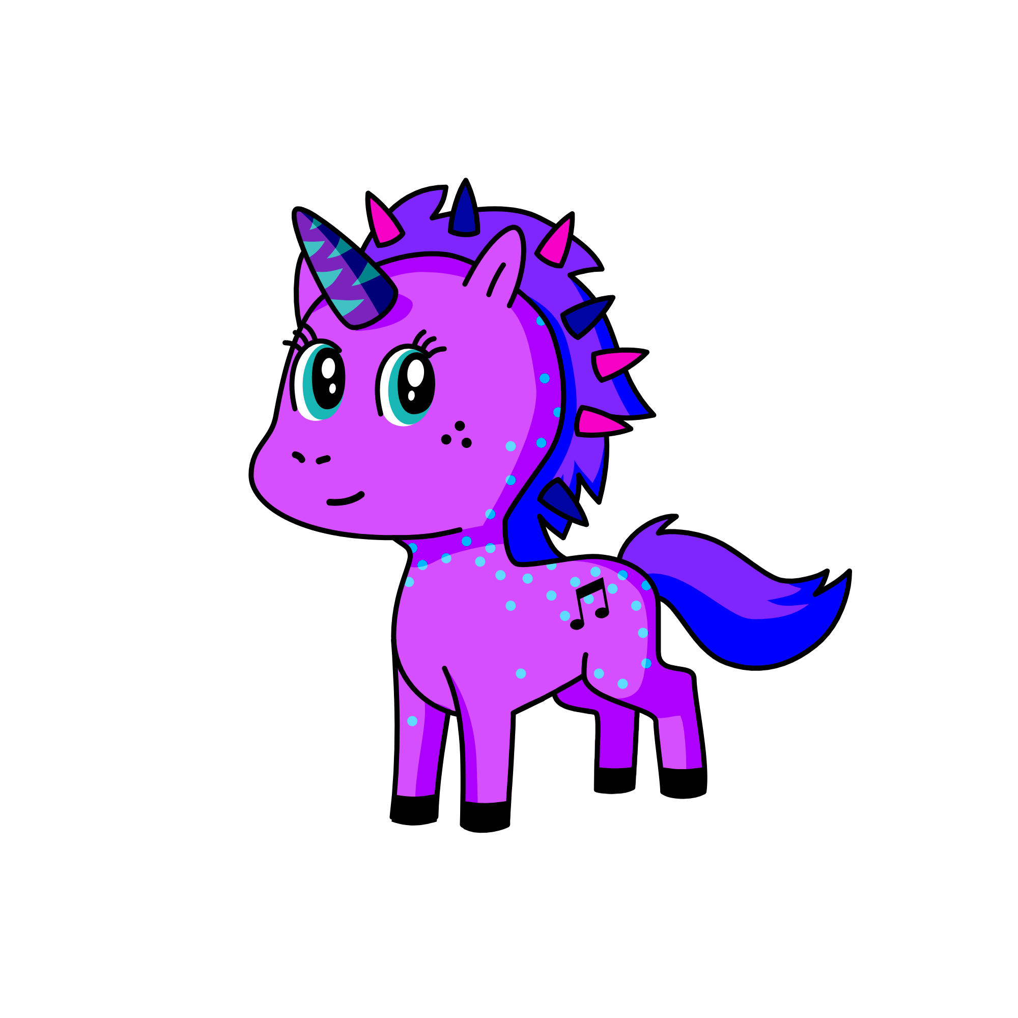 Unique, the unicorn