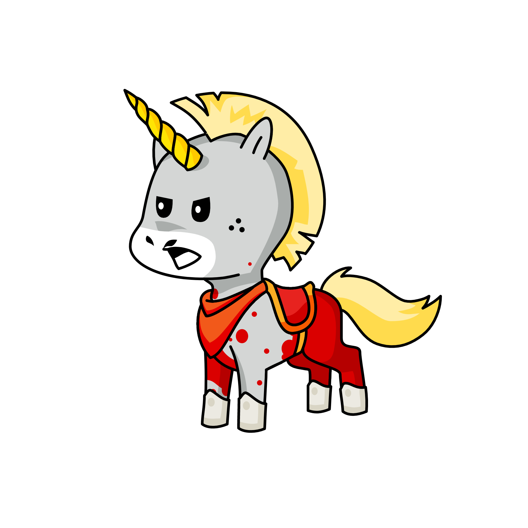 War Boy, the unicorn