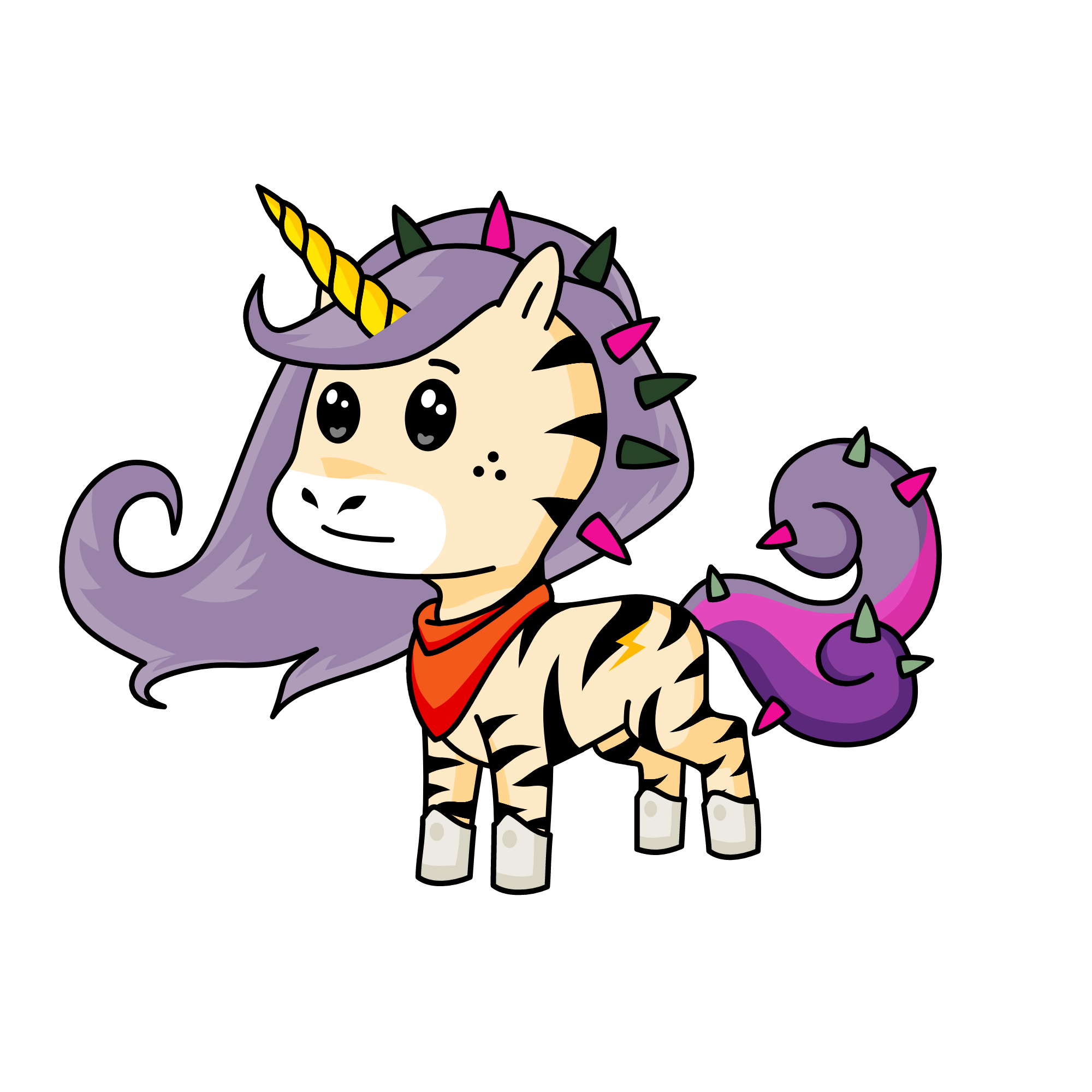 Teenager, the unicorn