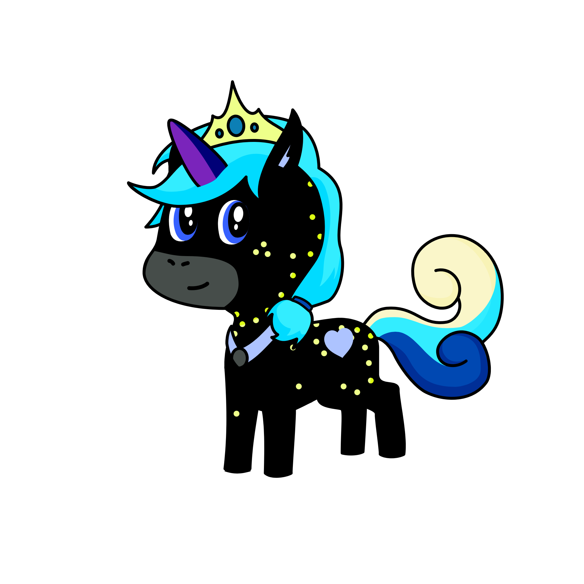 Nyx, the unicorn