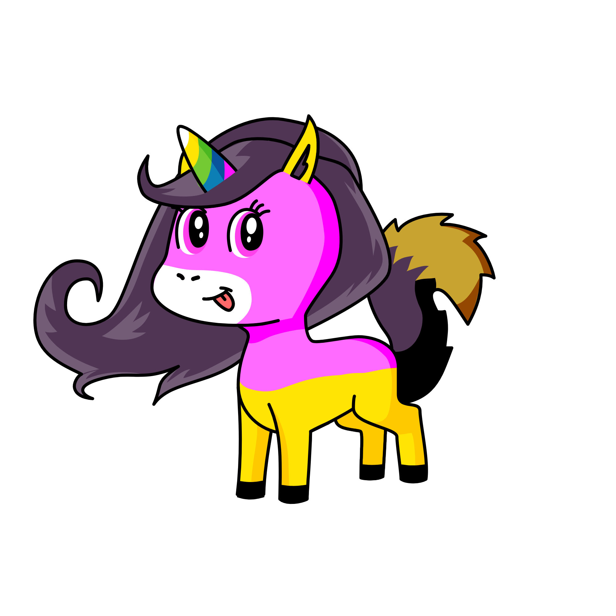 moomn, the unicorn