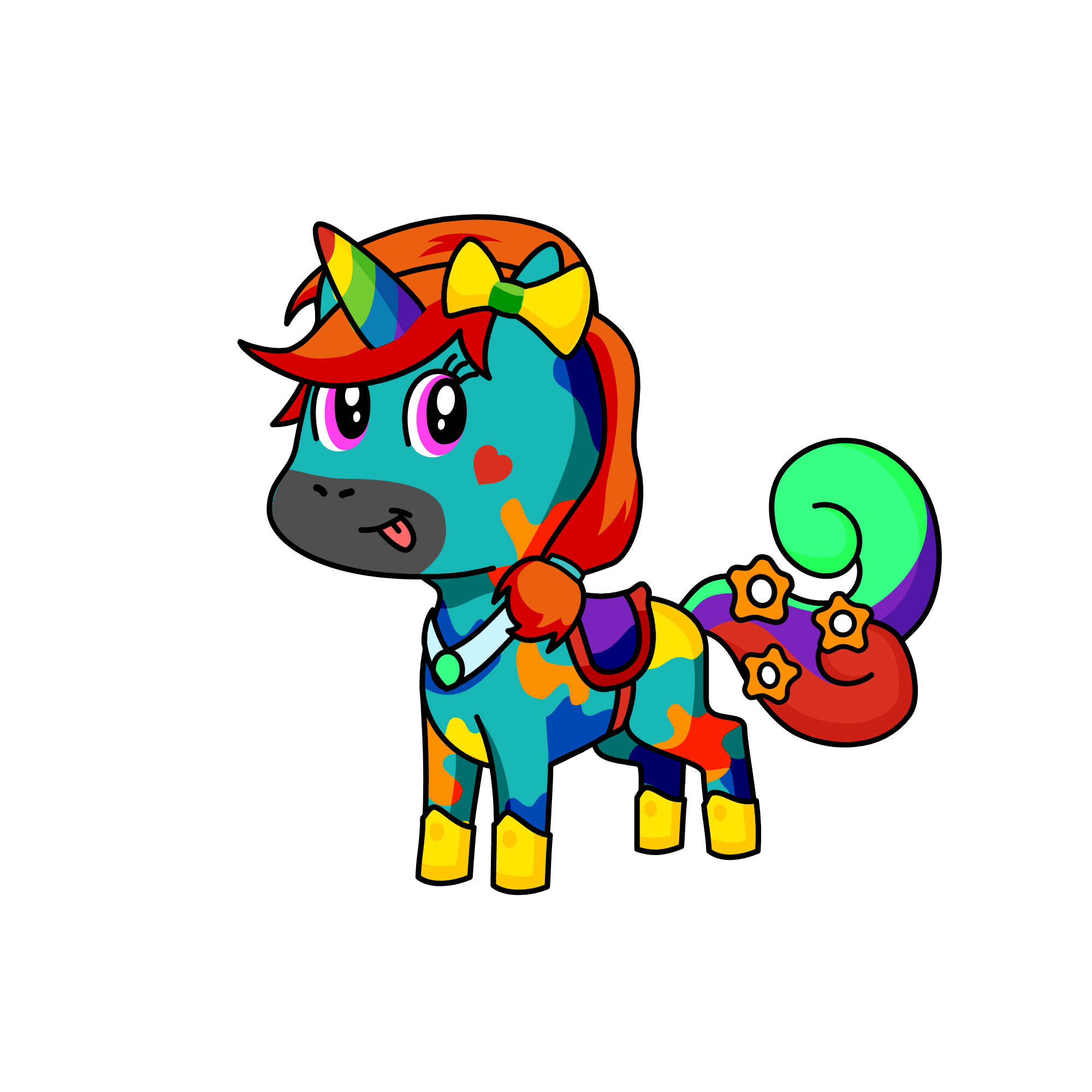 fluffy, the unicorn