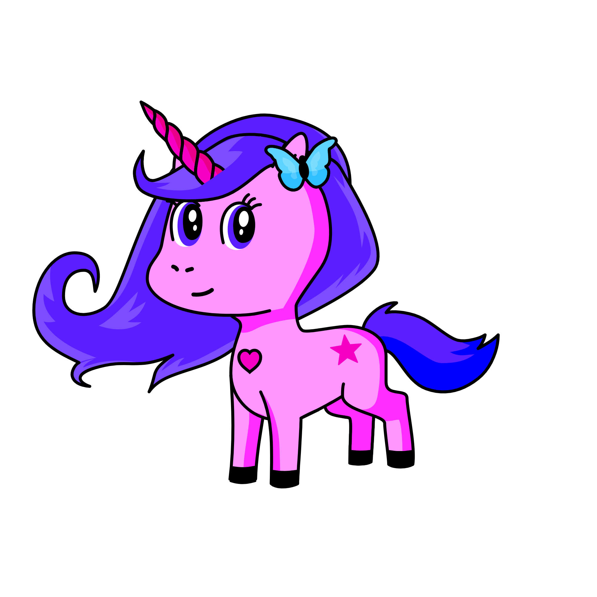 Kayla, the unicorn