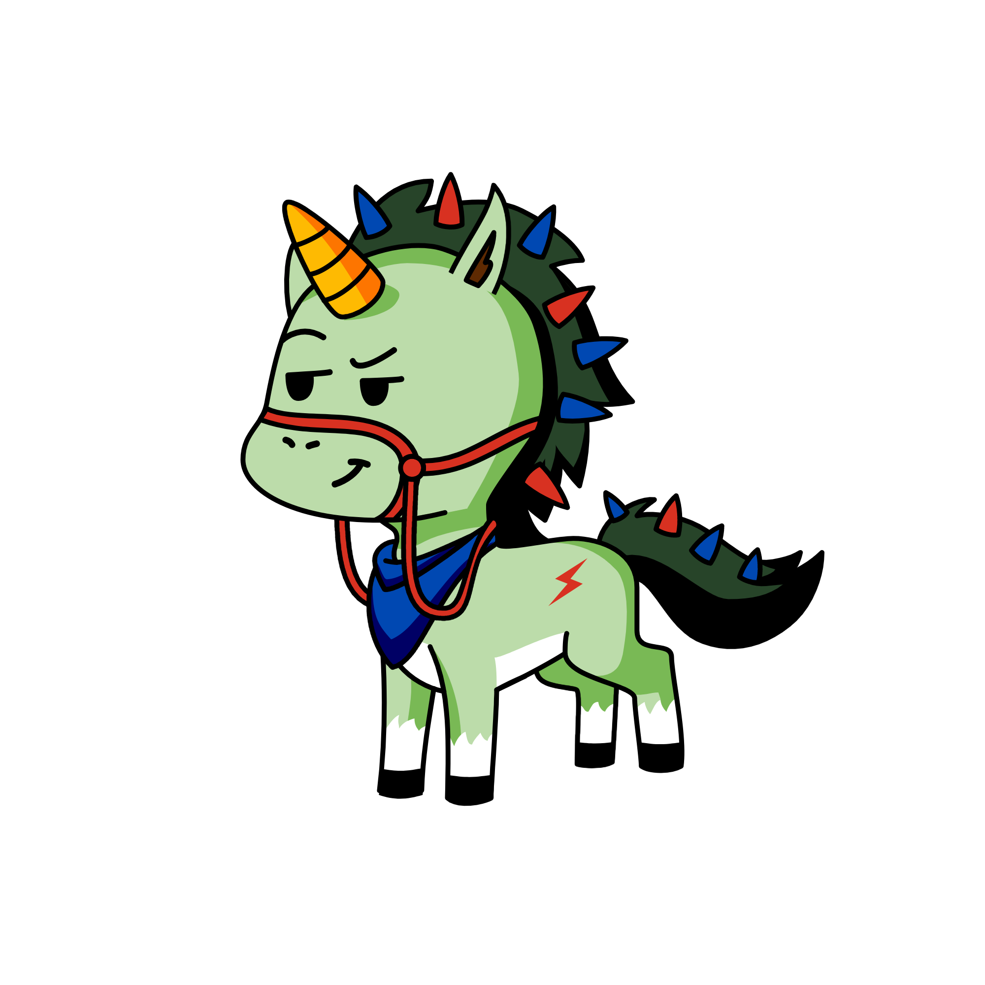BlackPONYBOM, the unicorn