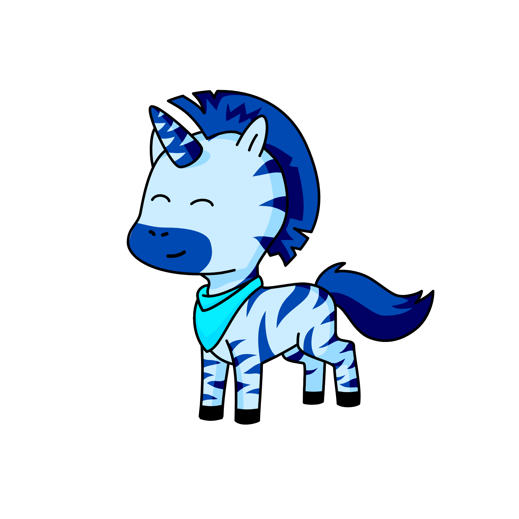 Stripes, the unicorn