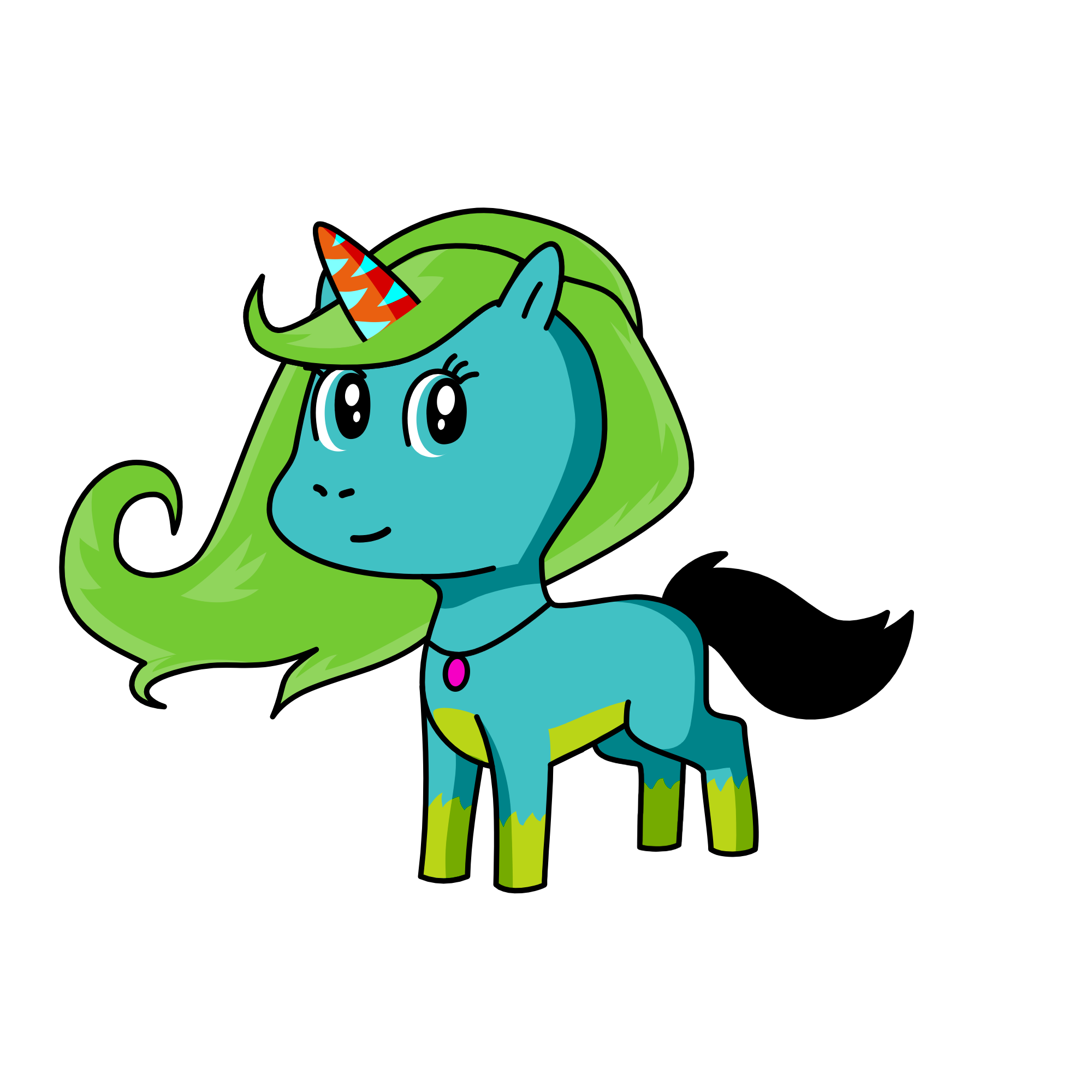 3333не, the unicorn