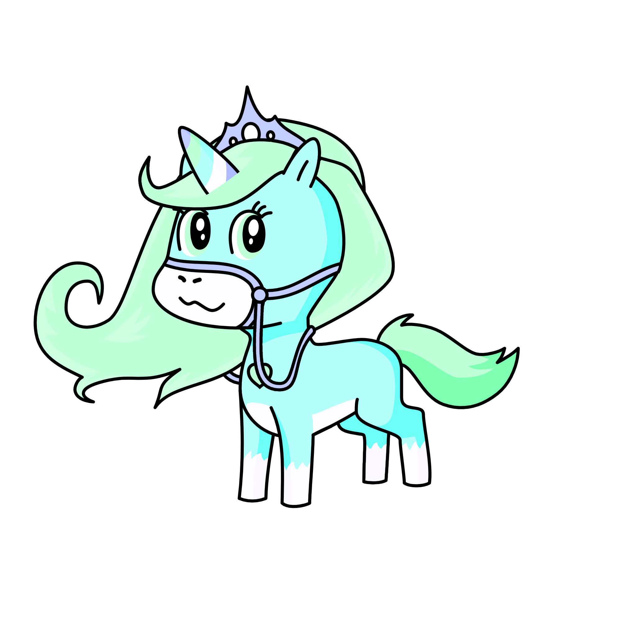prinsess scarlet, the unicorn