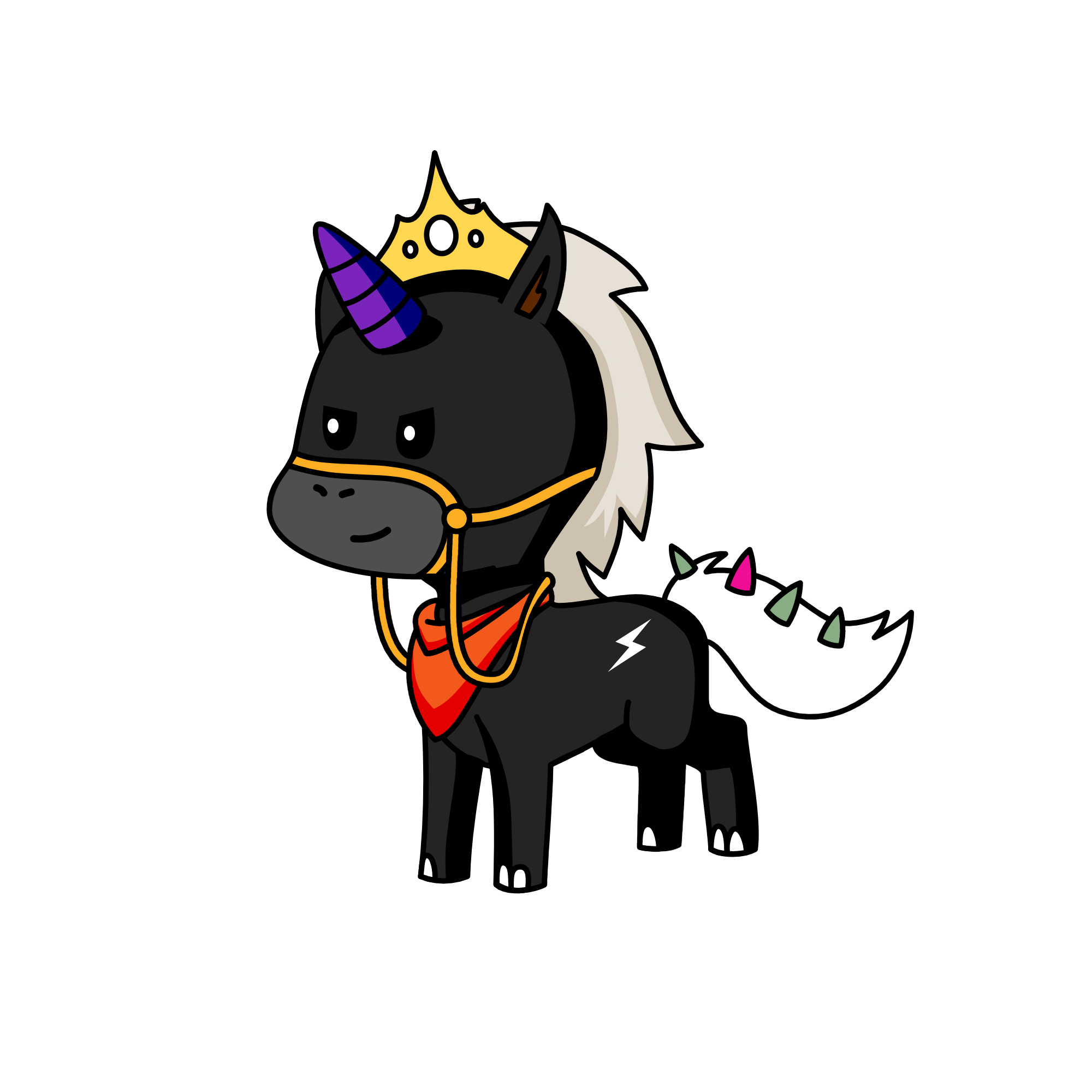 princes of mene, the unicorn