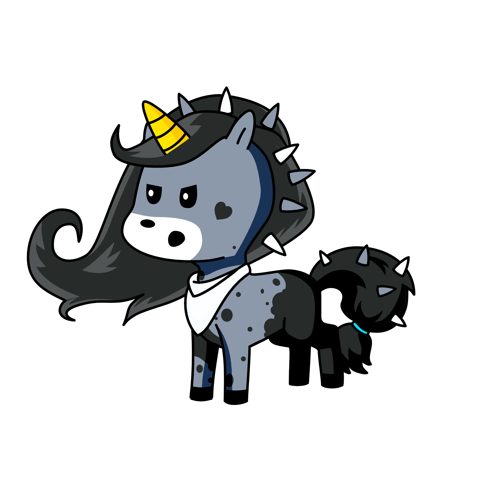 E-Girl, the unicorn