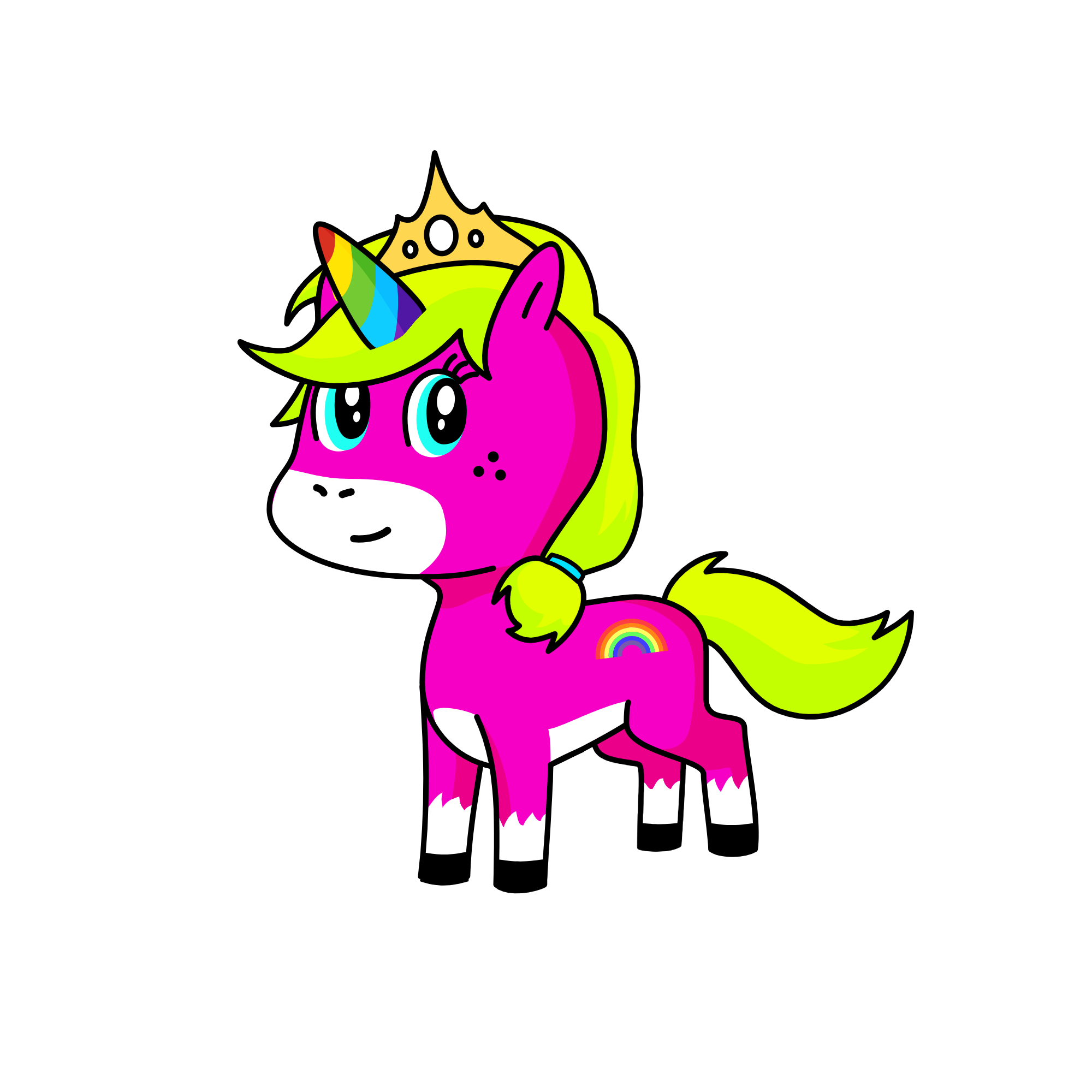 Dory, the unicorn