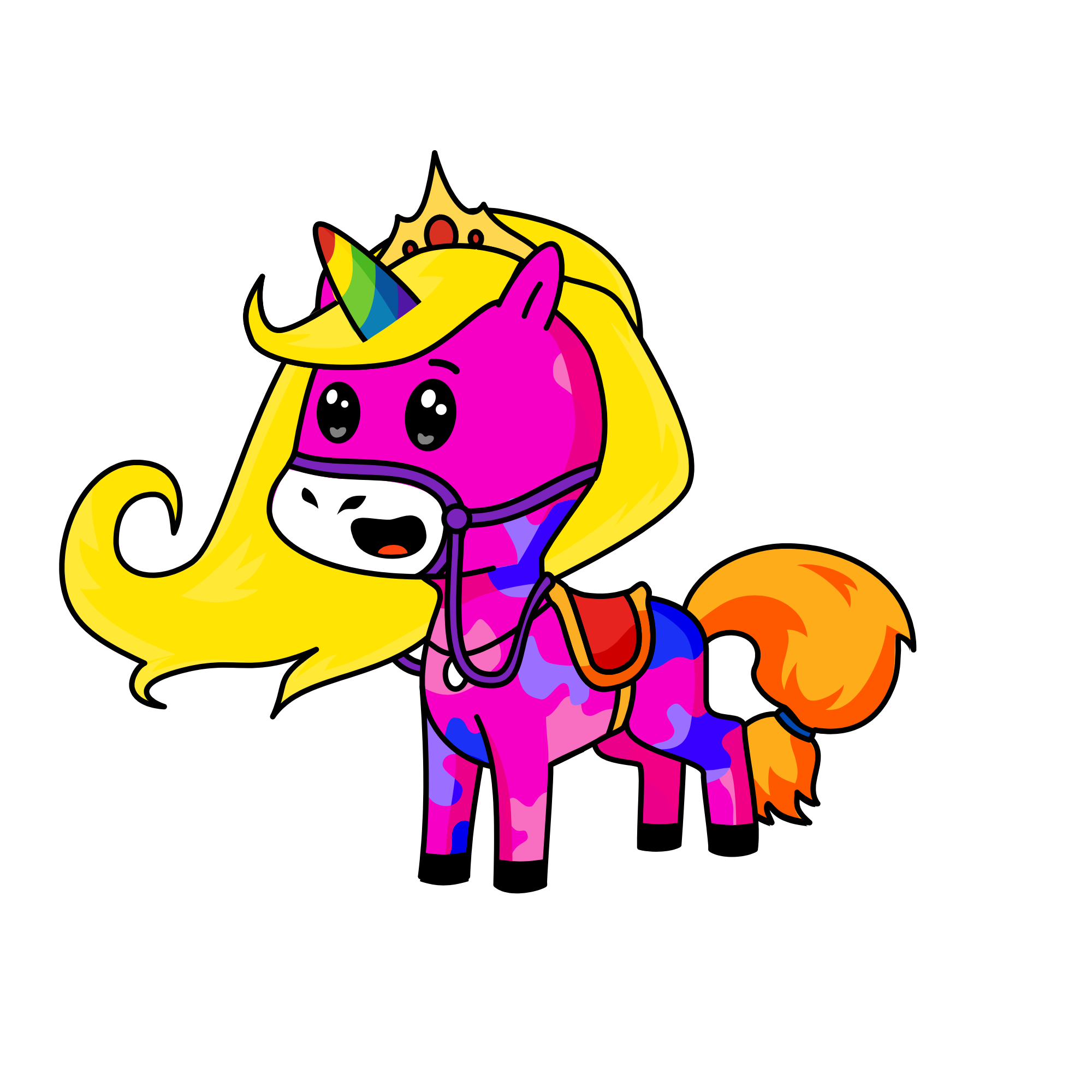 Poppy, the unicorn