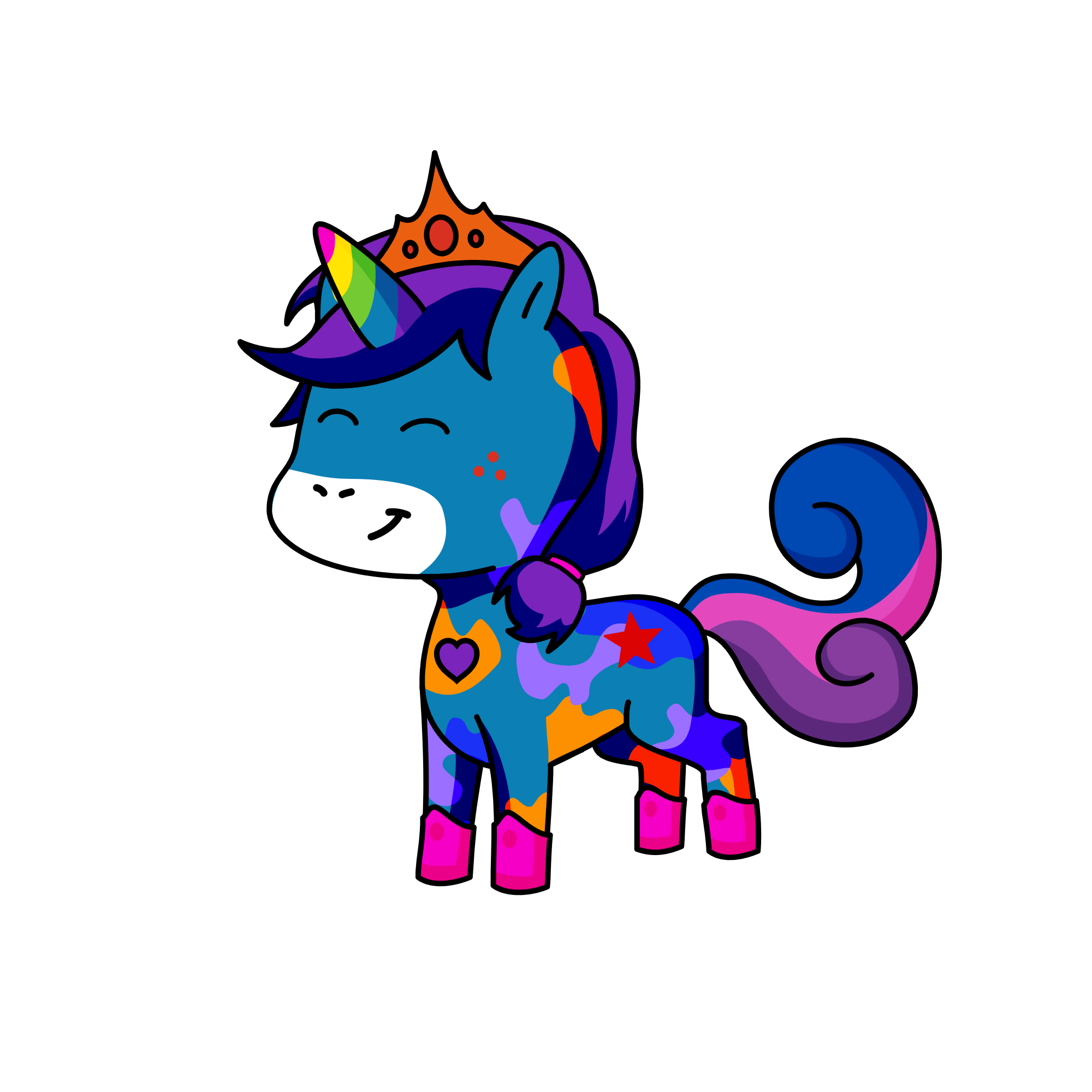 Pop, the unicorn