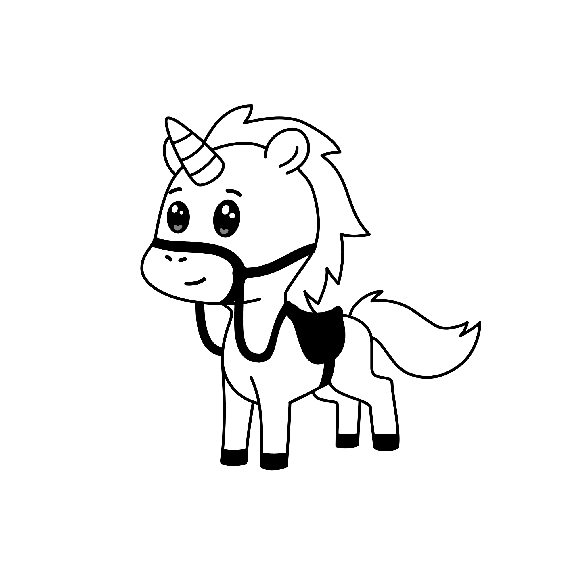 The Most Ugly Unicorn Ever, the unicorn