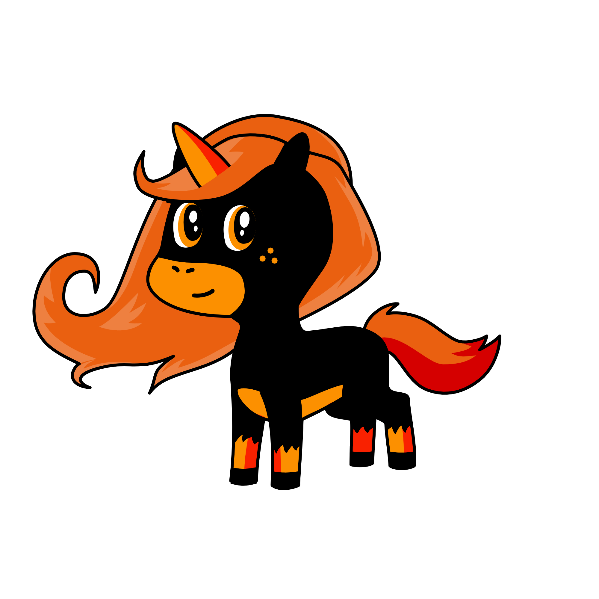 Halloweenacorn, the unicorn