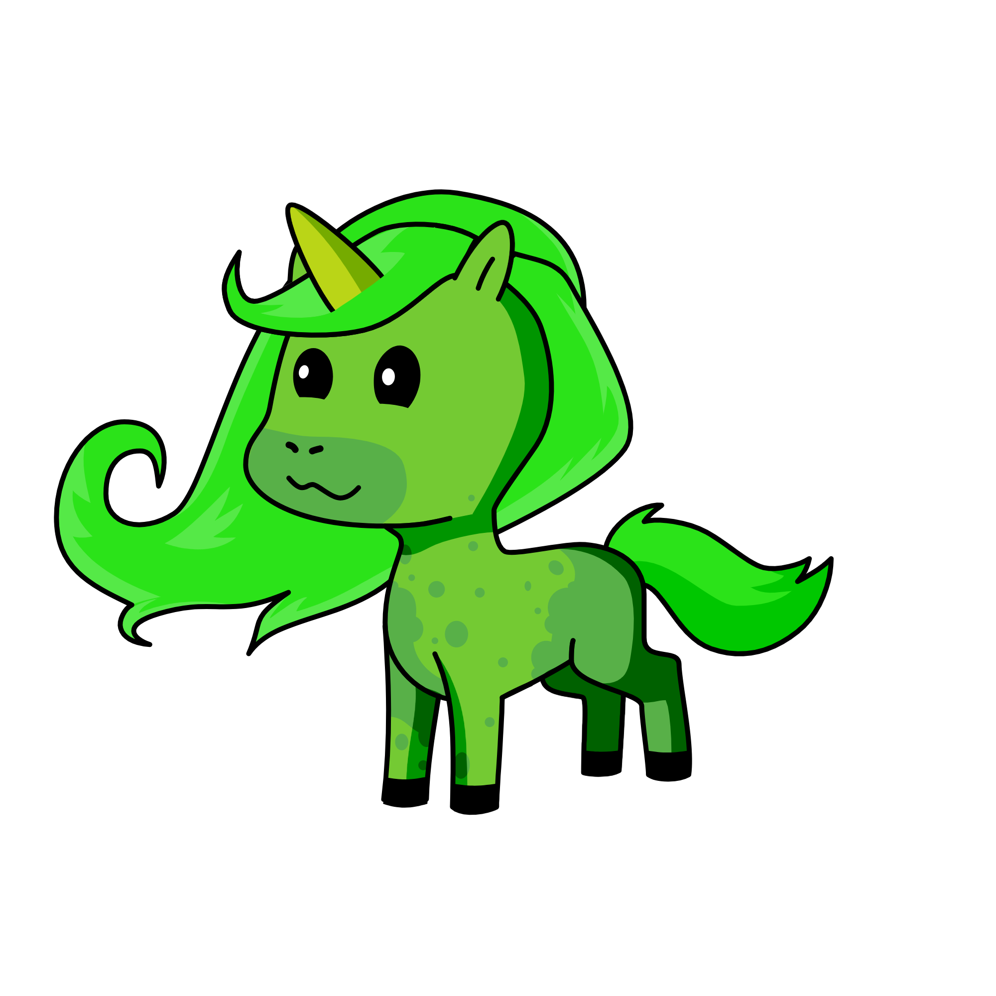 Zombiecorn, the unicorn