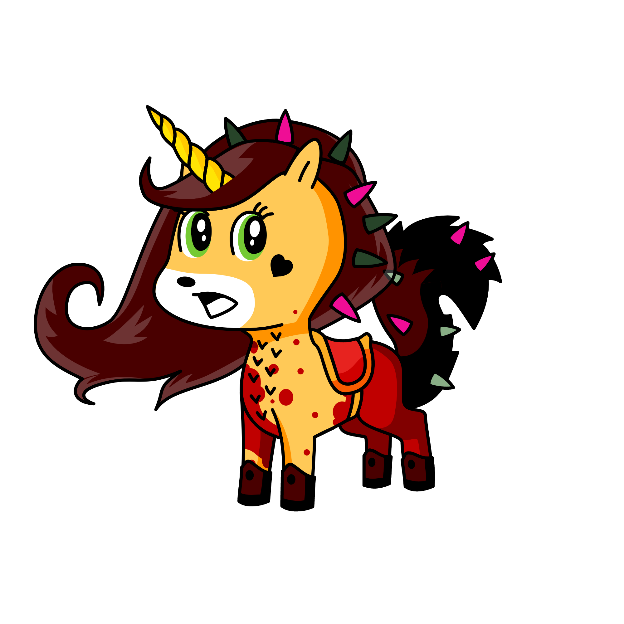 Farrah, the unicorn