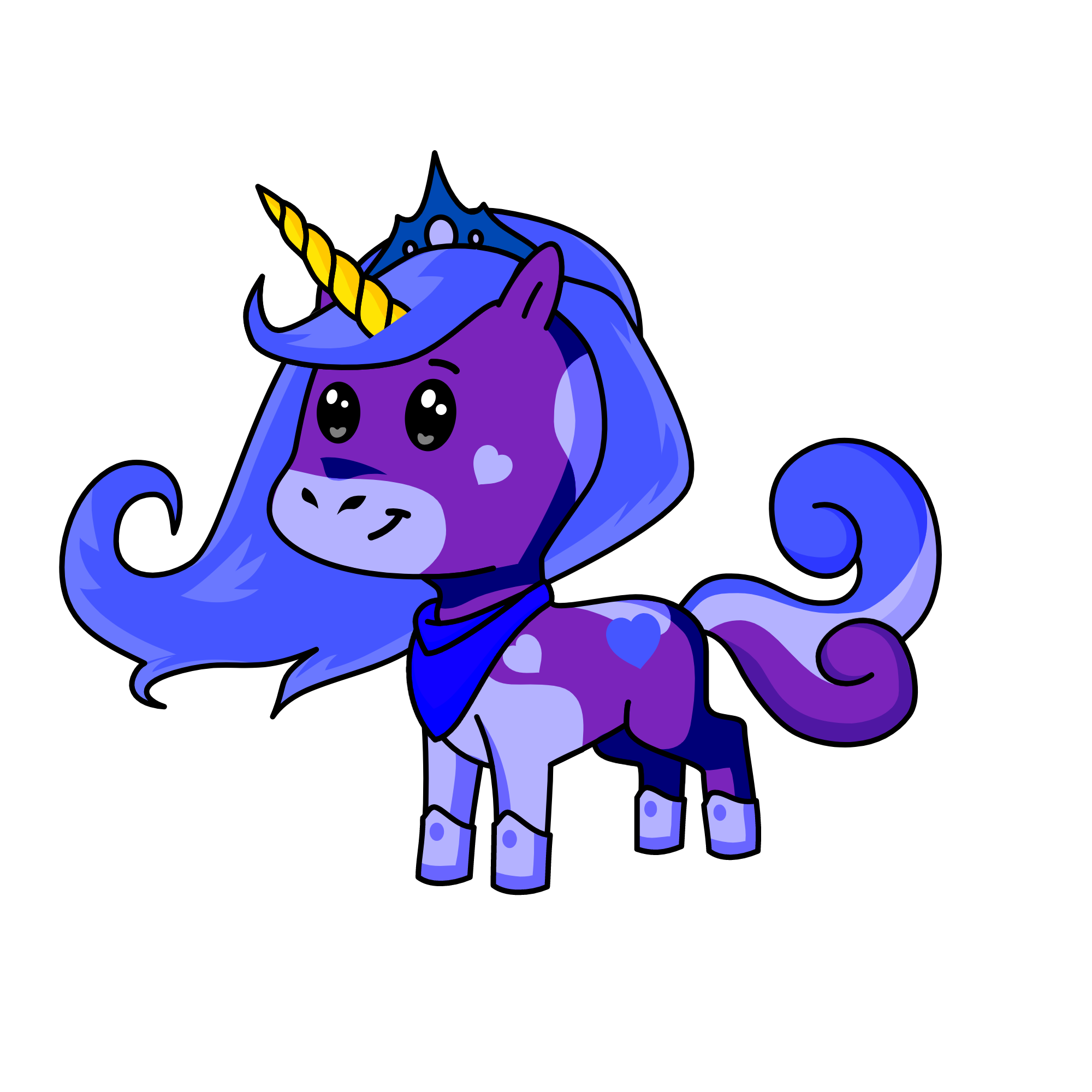 Indi, the unicorn