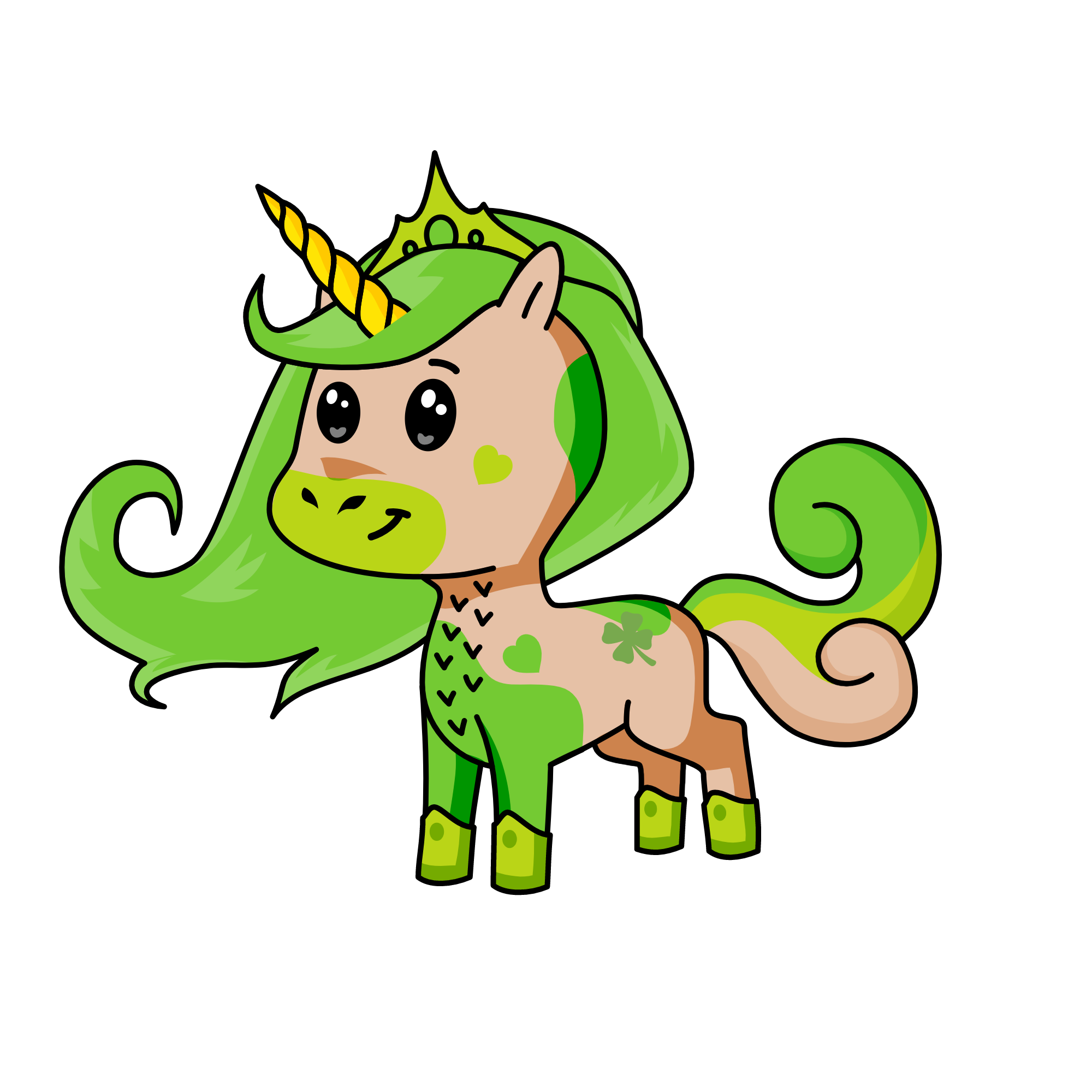 Blossom, the unicorn