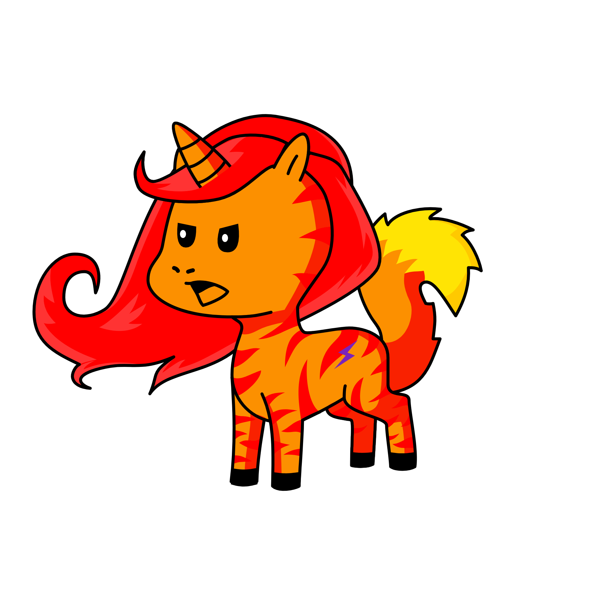 Roar, the unicorn