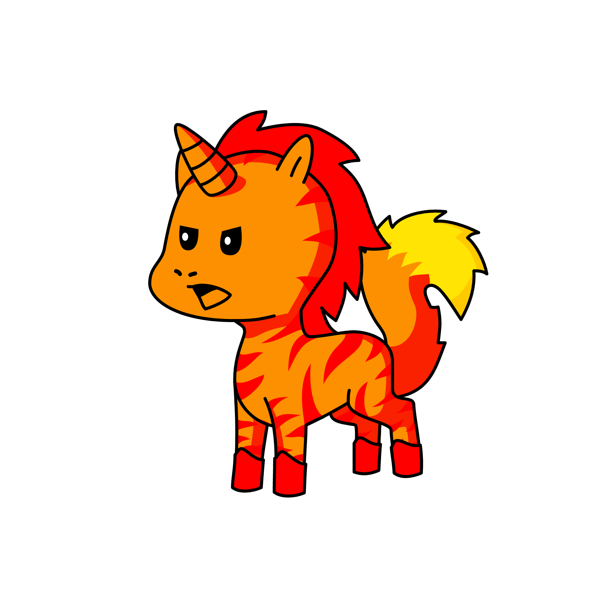 Simba, the unicorn