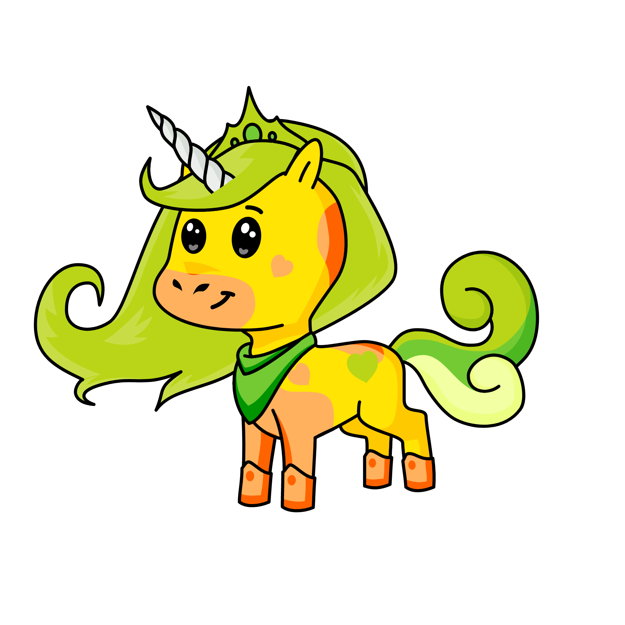 Leighmyn, the unicorn