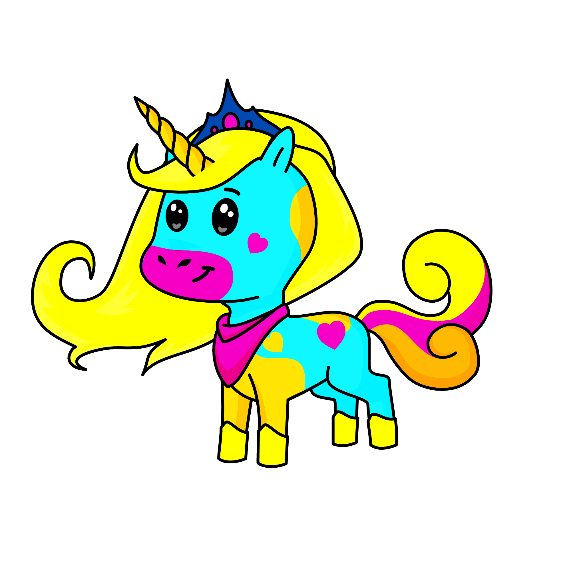 Neyon, the unicorn