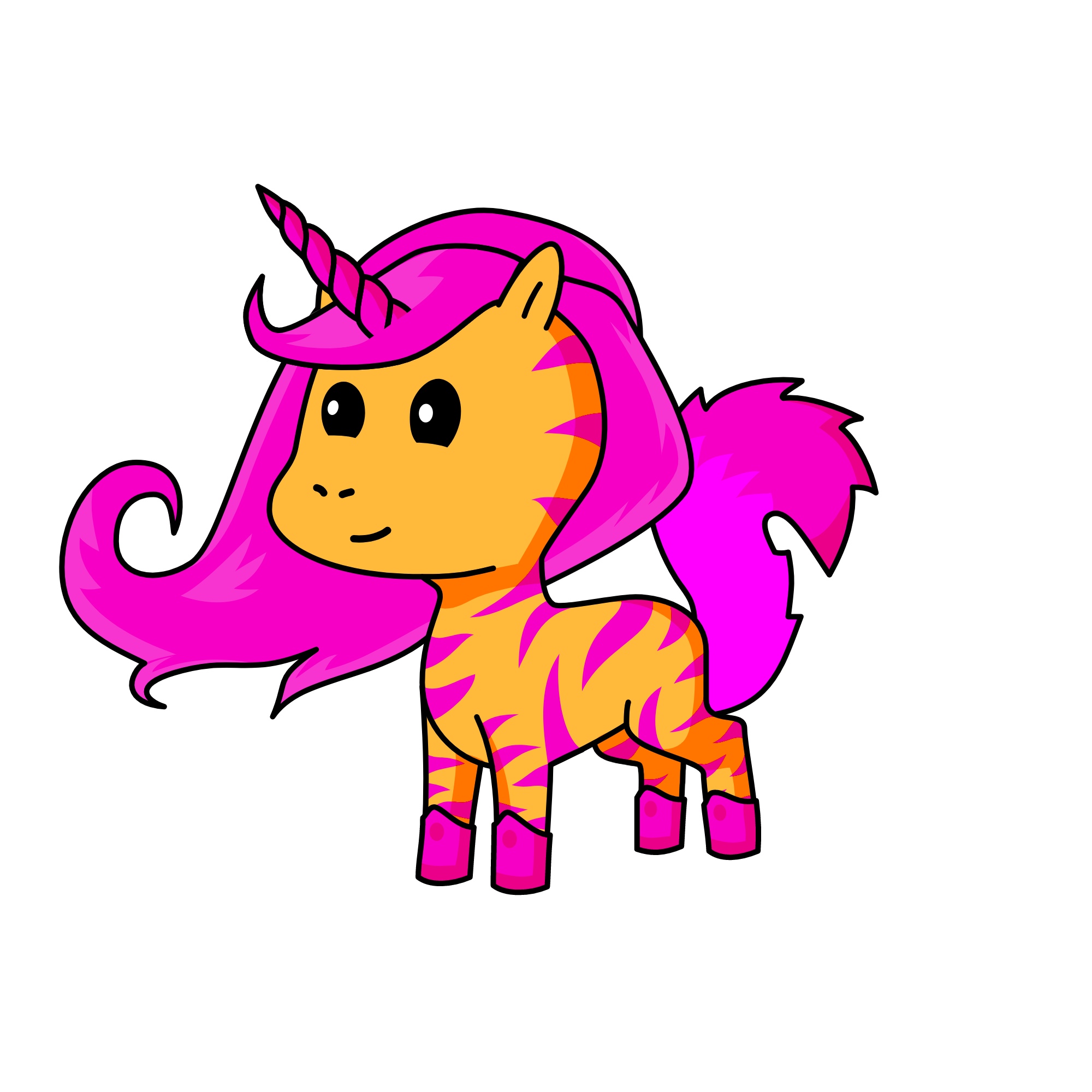 Toaster stroodles, the unicorn