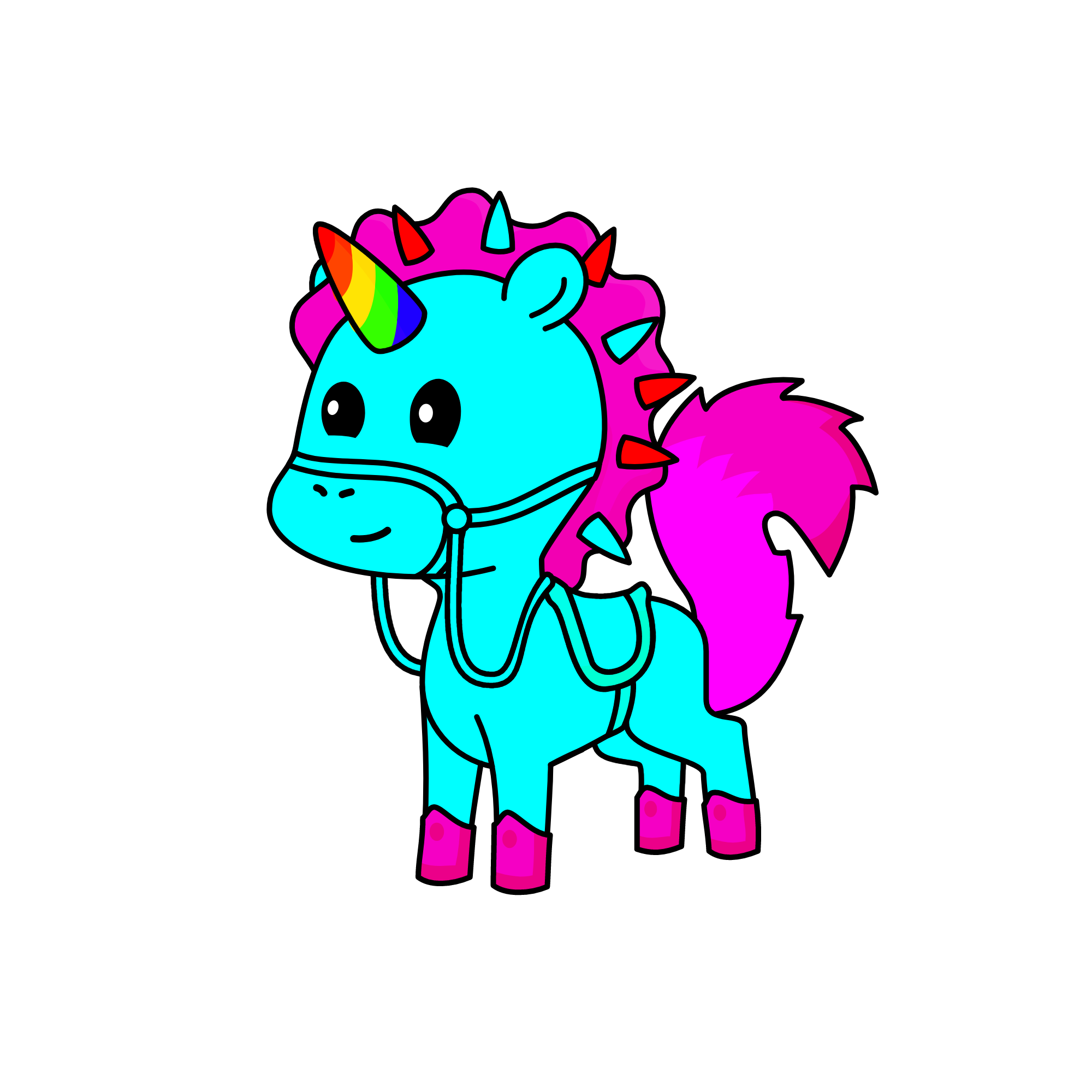 BooBoo, the unicorn