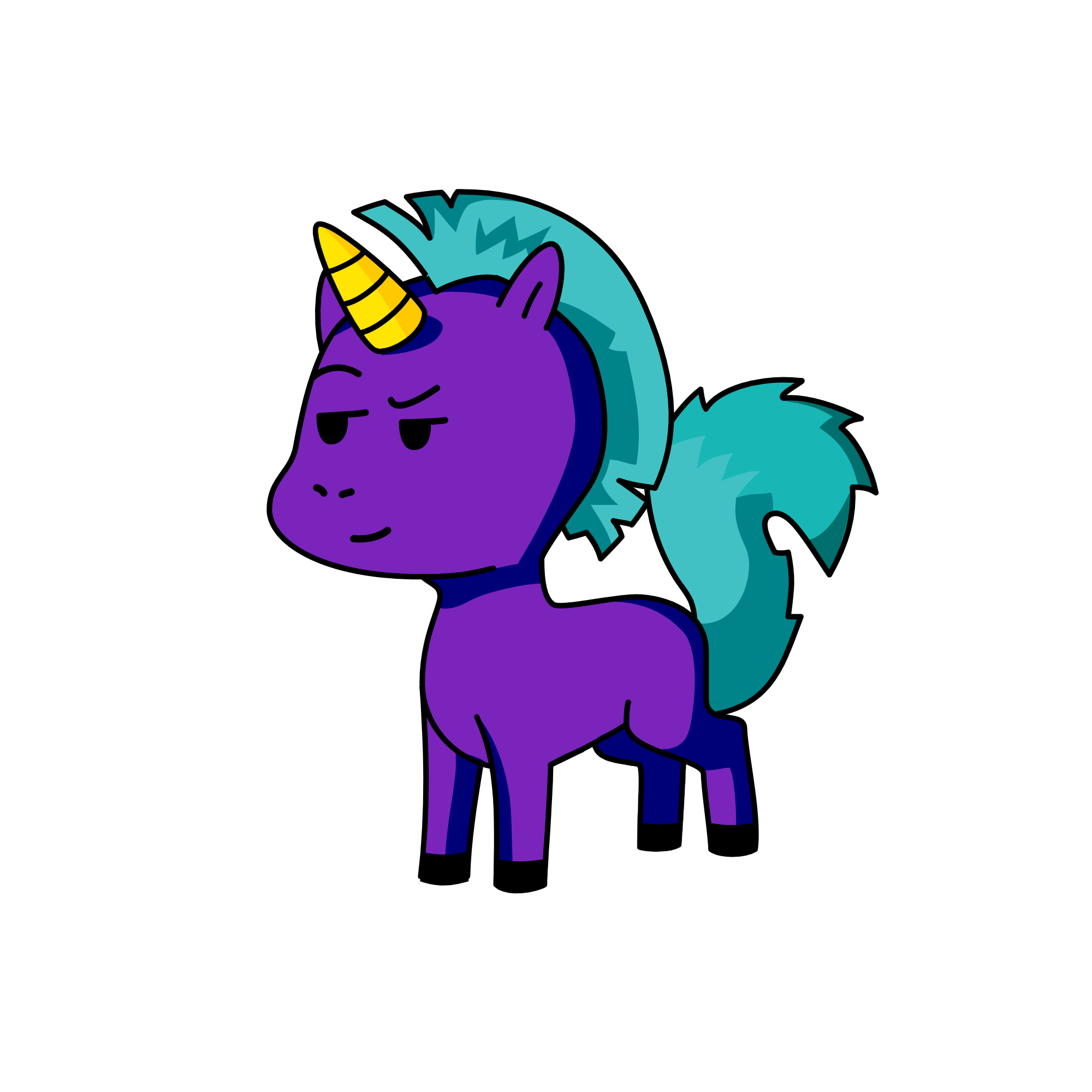 Curios, the unicorn