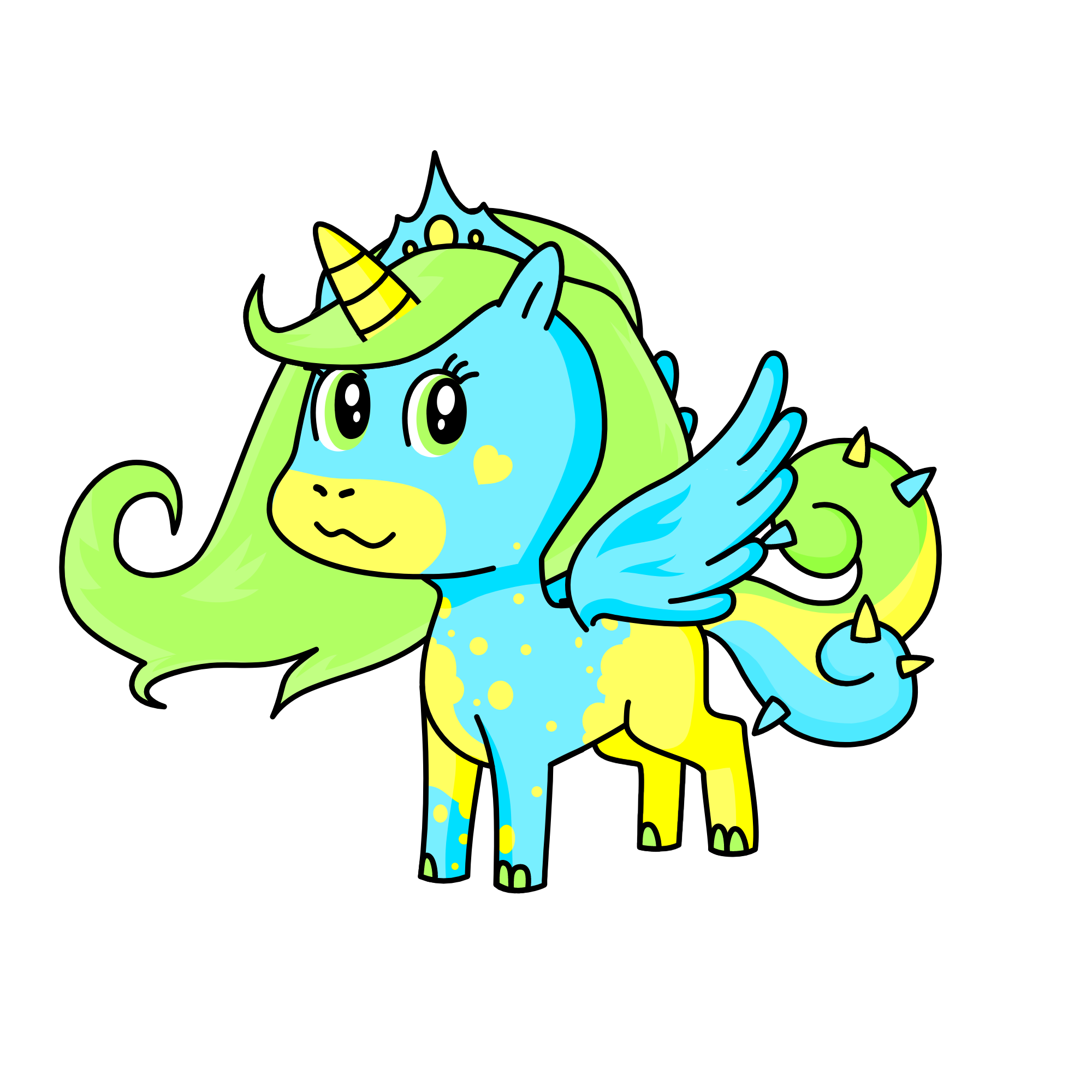 Summer Fun, the unicorn