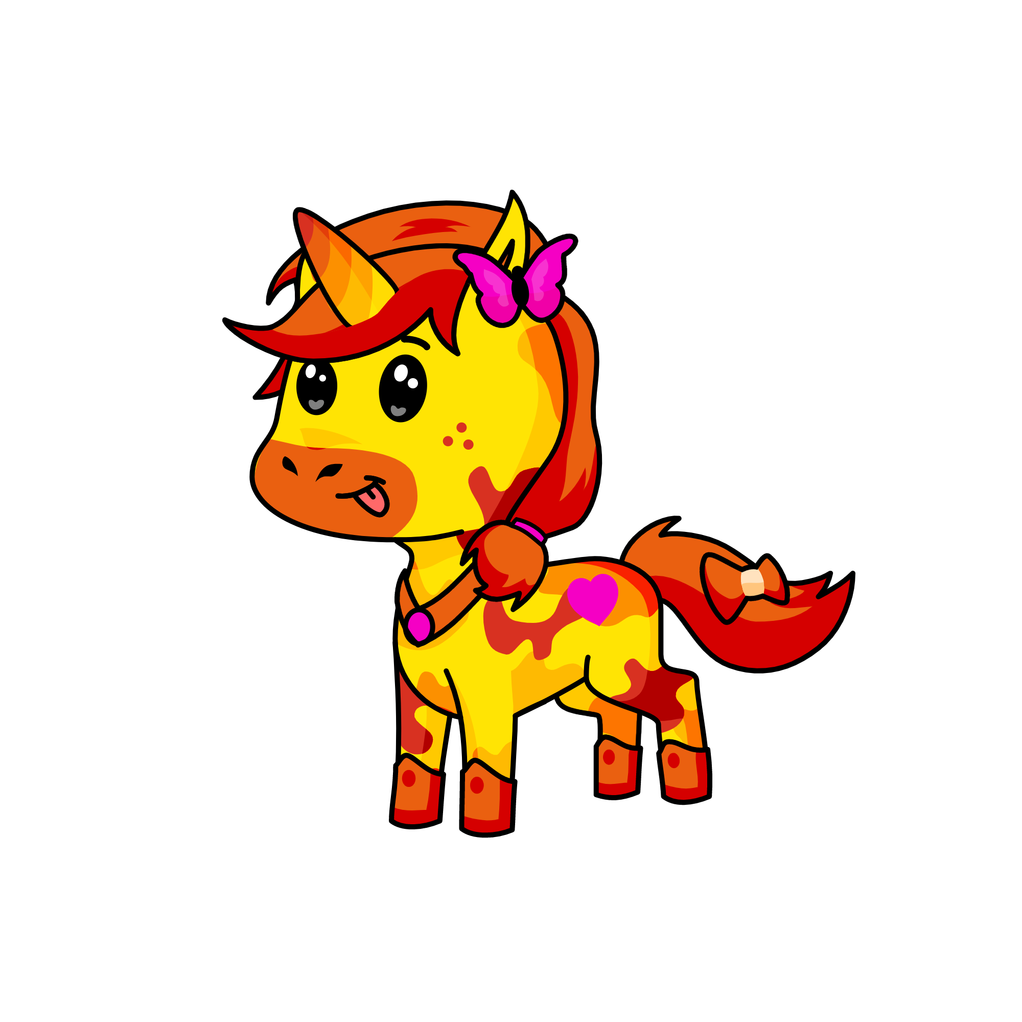 fire, the unicorn