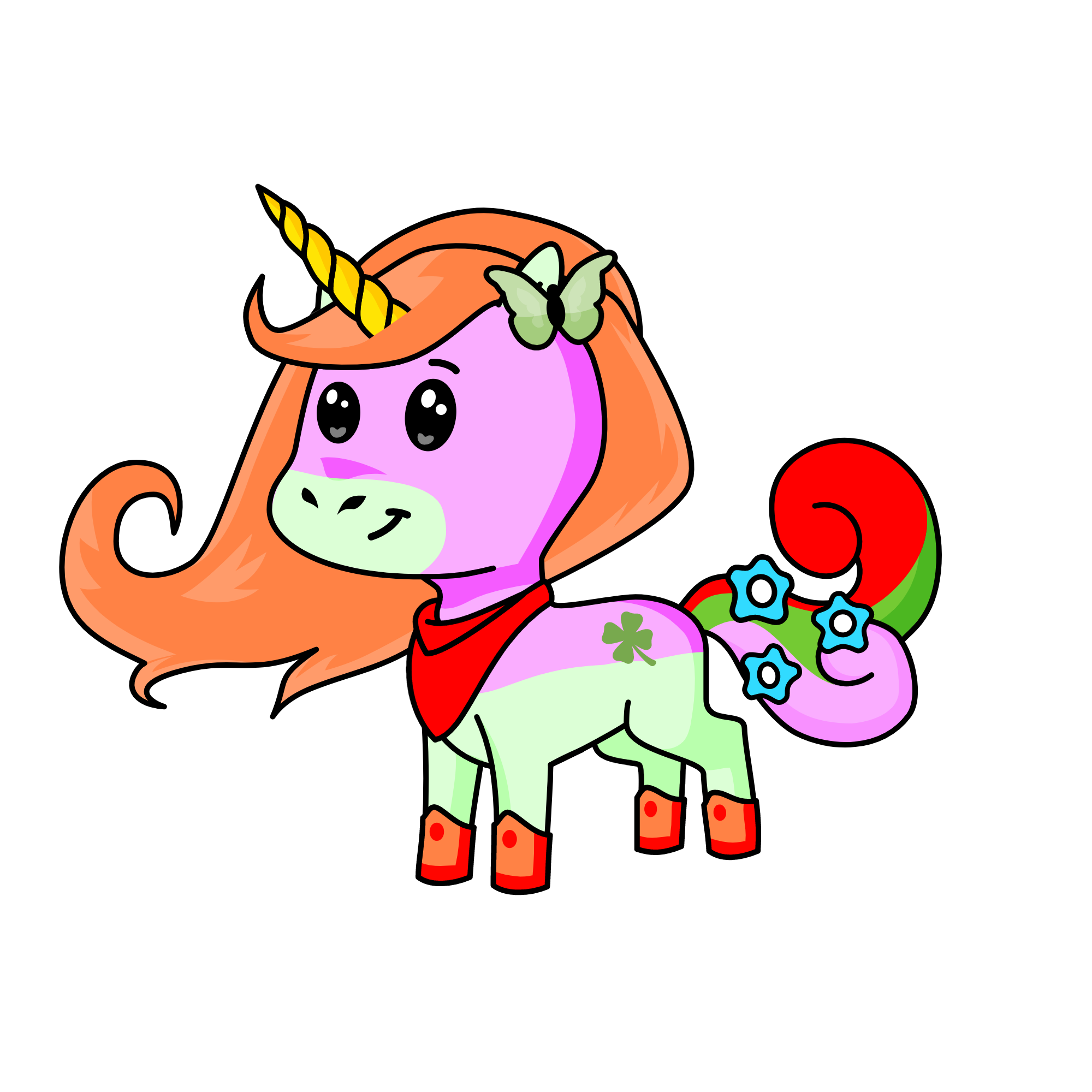 Roseigh, the unicorn