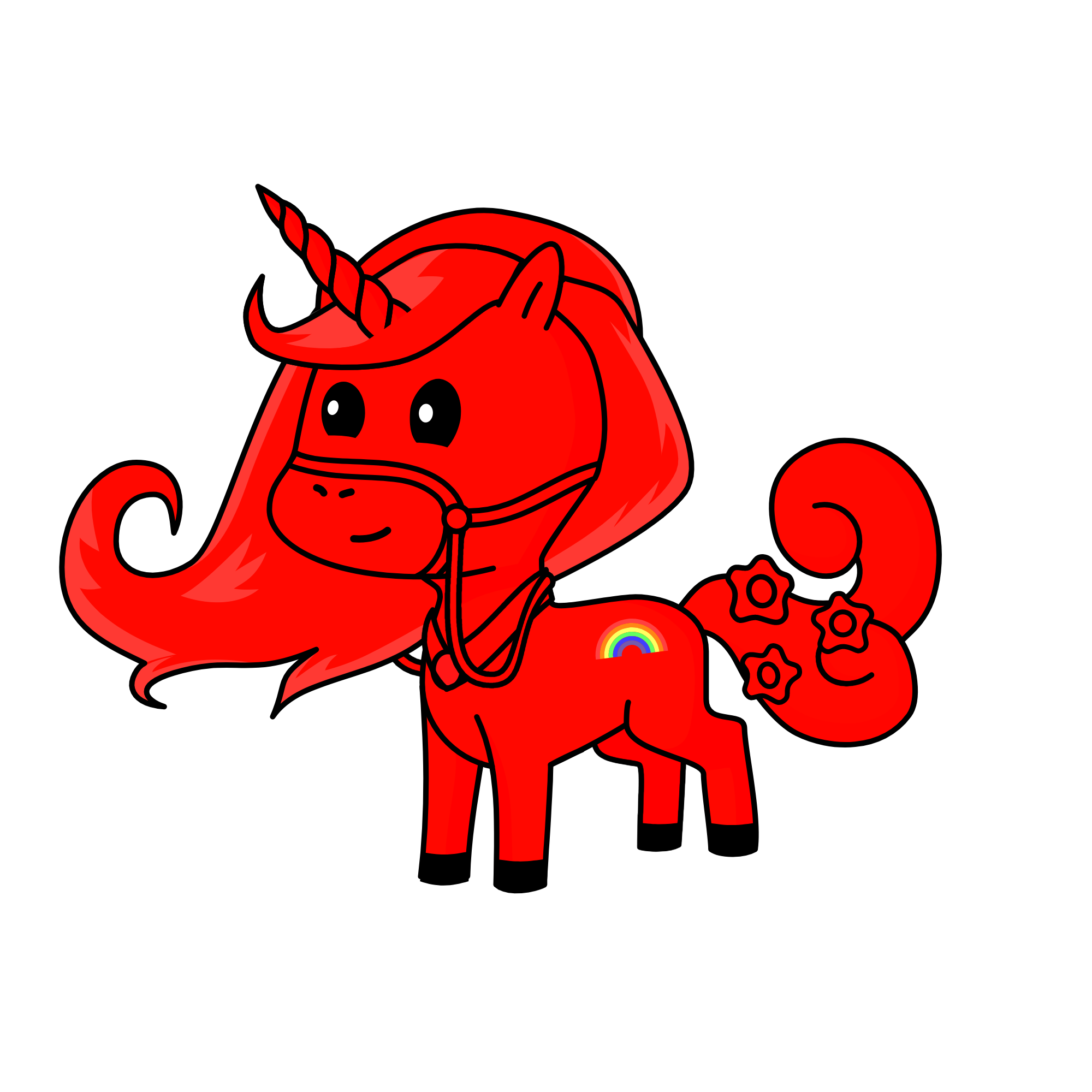 Rose, the unicorn
